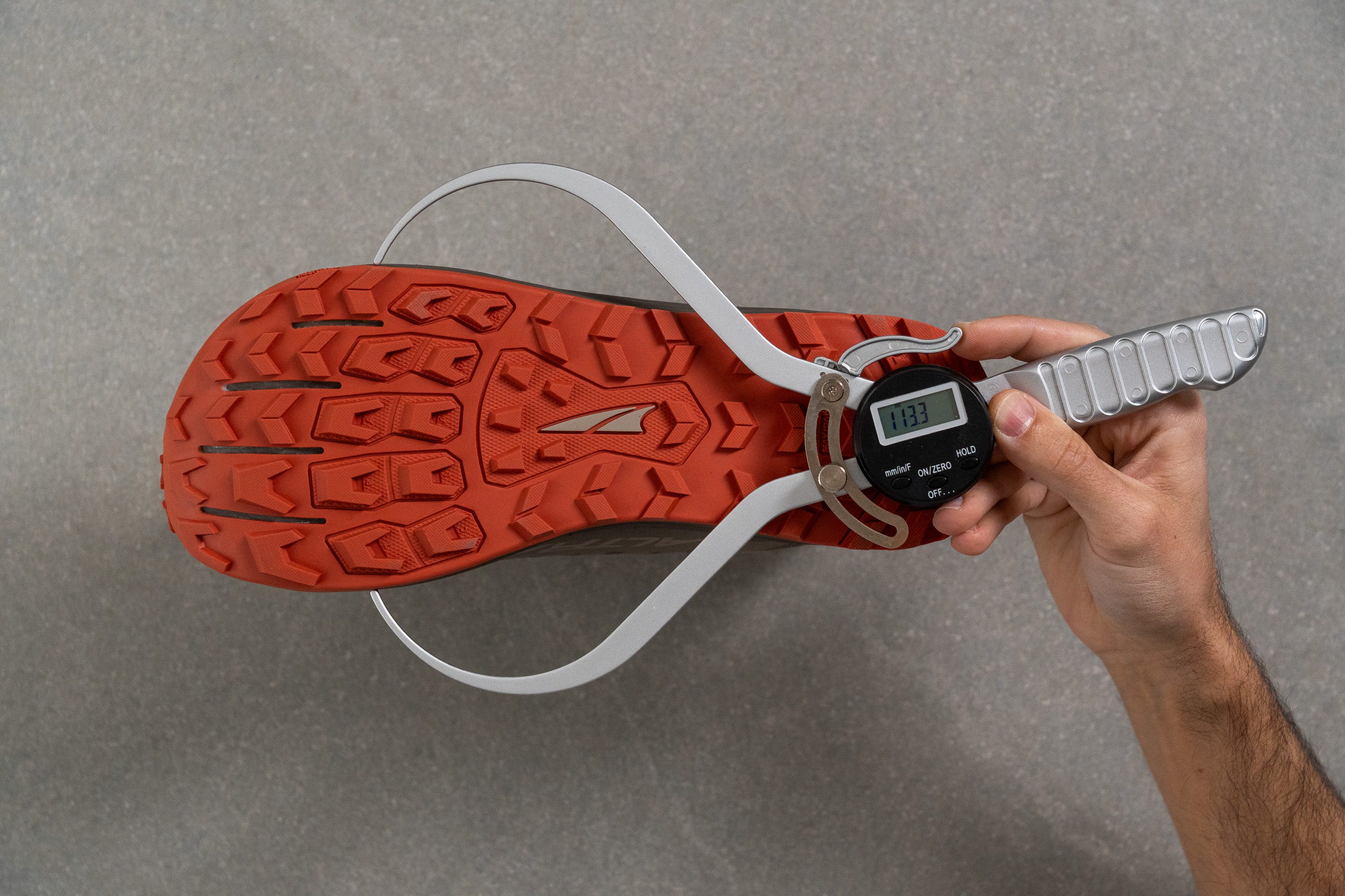 Altra Lone Peak 9 Waterproof Mid Midsole width - forefoot