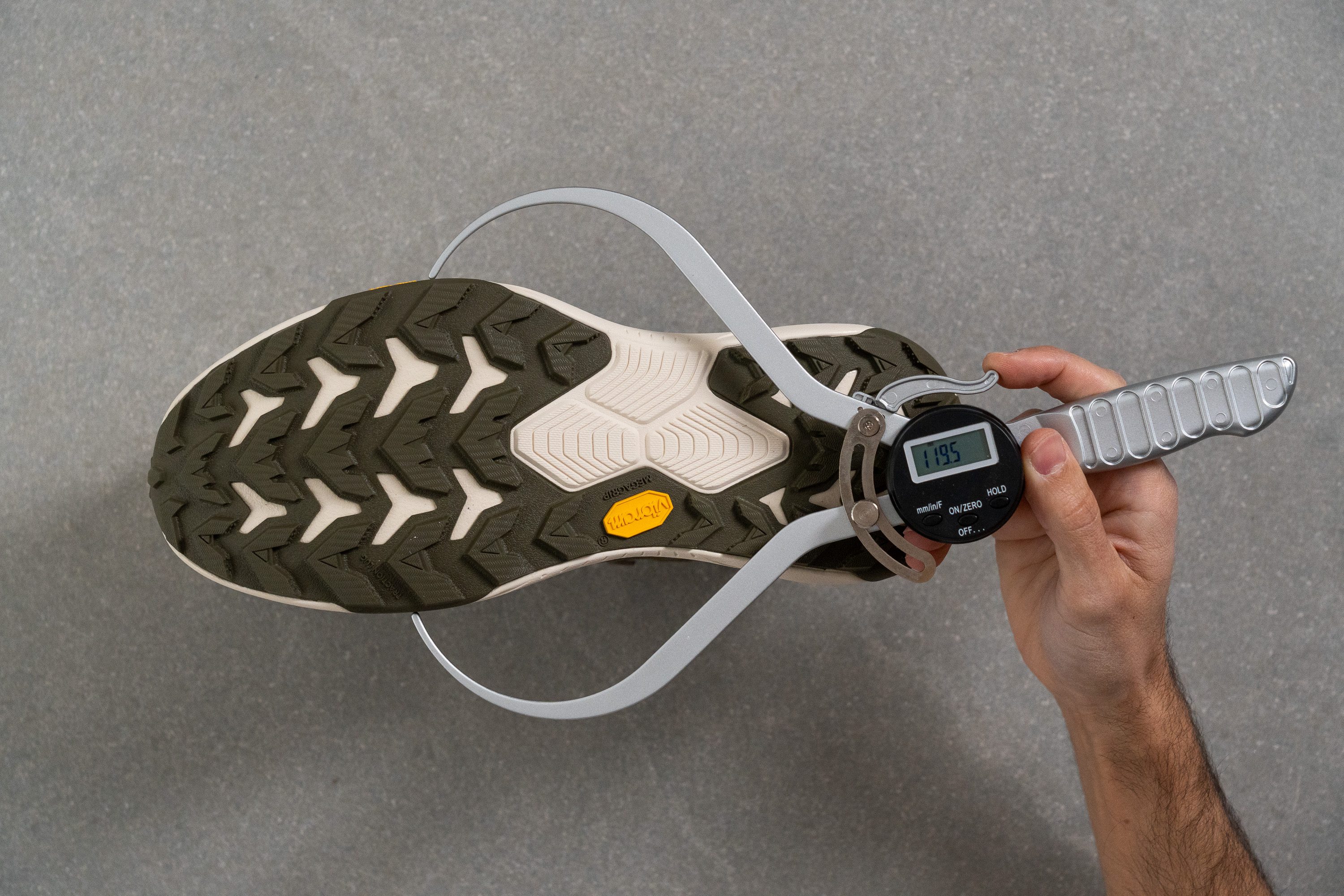 HOKA Transport Hike GTX Midsole width - forefoot