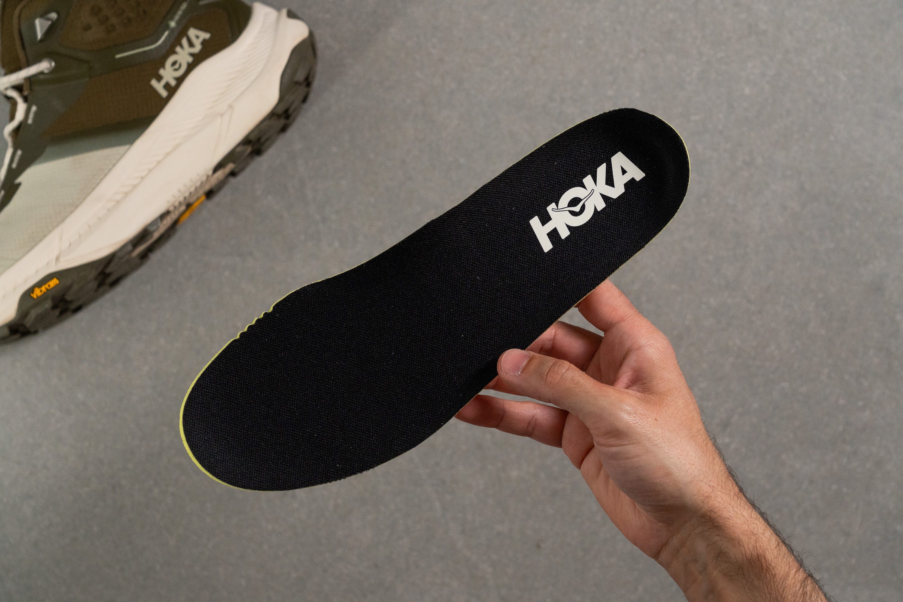 HOKA Transport Hike GTX Removable insole