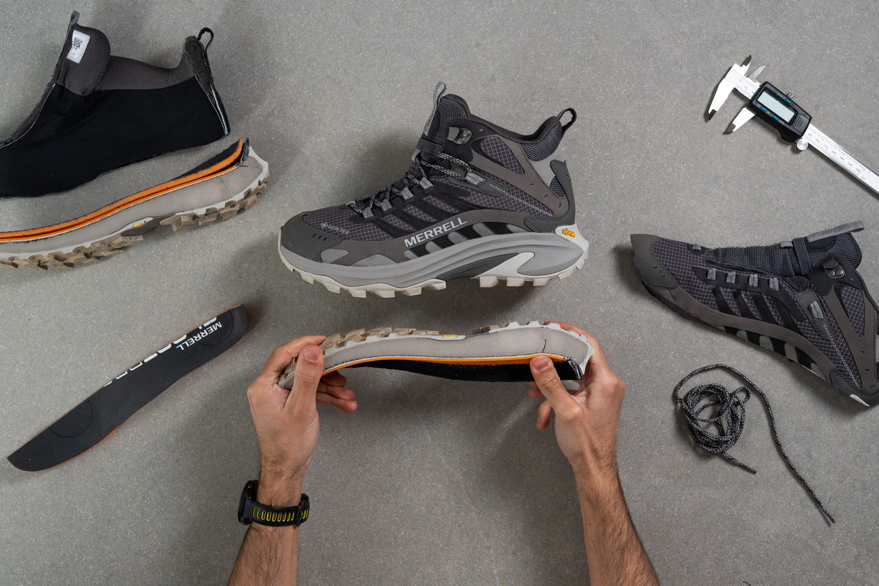 Merrell Moab Speed 2 Mid GTX lab test