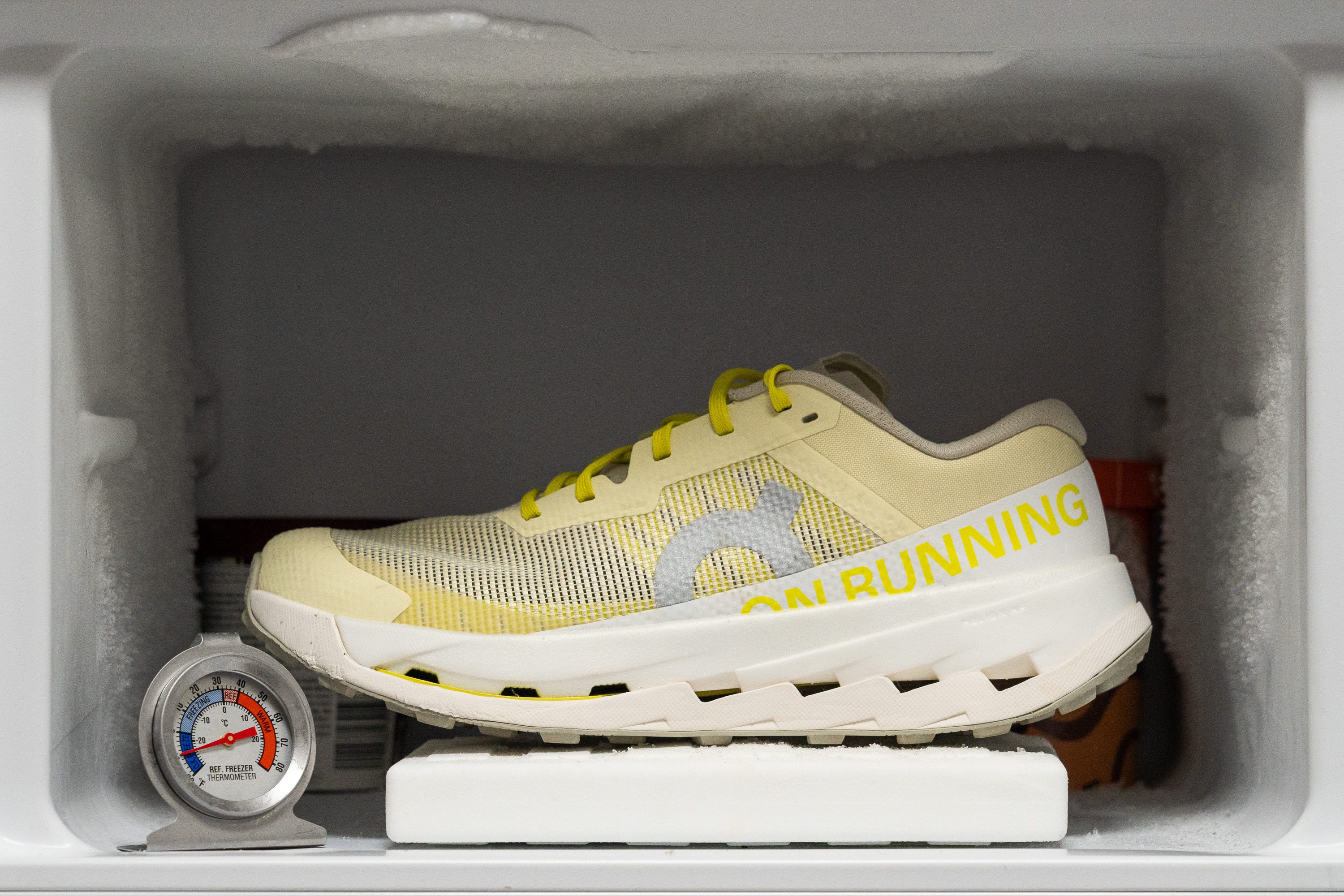 On Cloudultra 3 Midsole softness in cold (%)