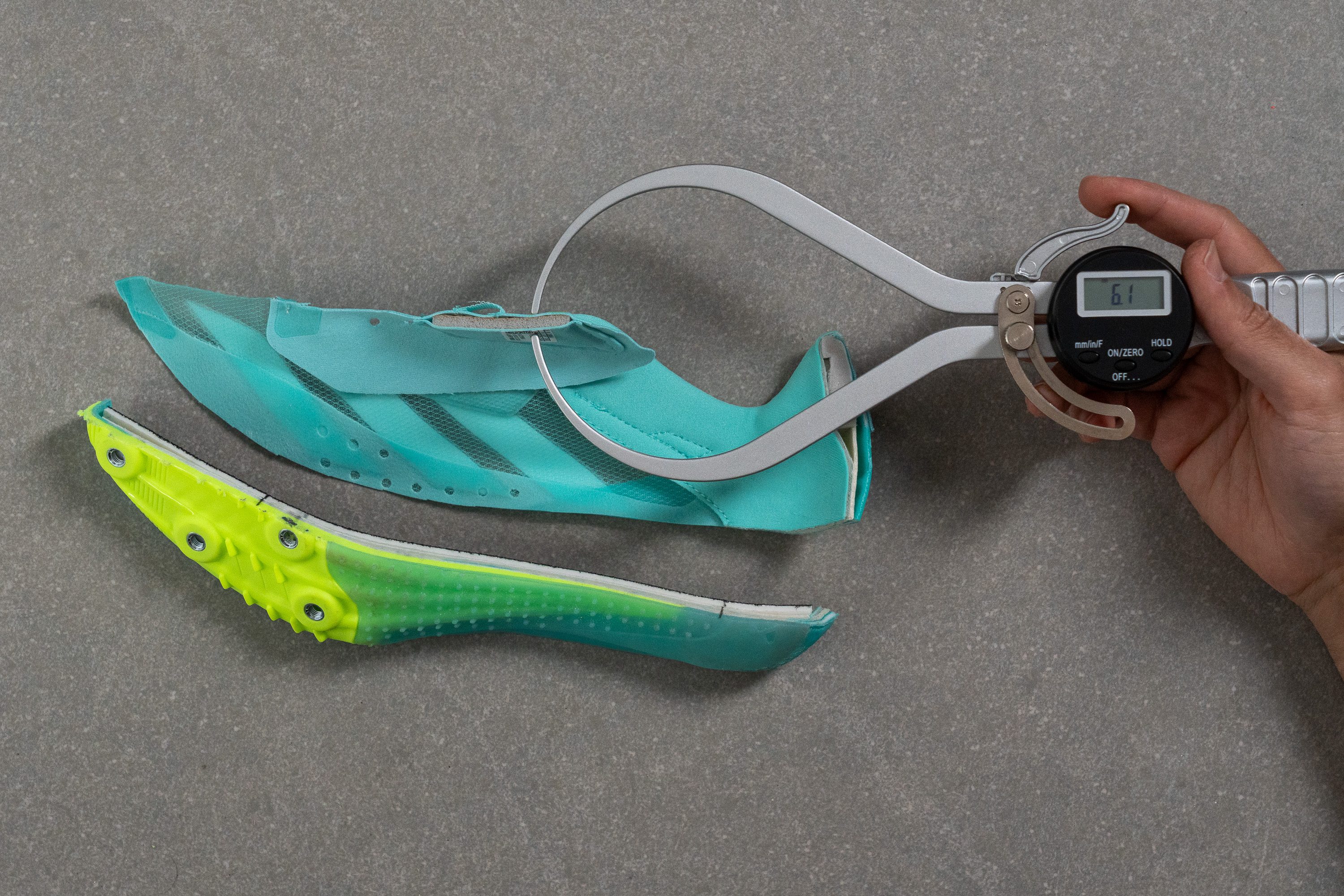 Adidas Adizero Sprintstar Tongue padding