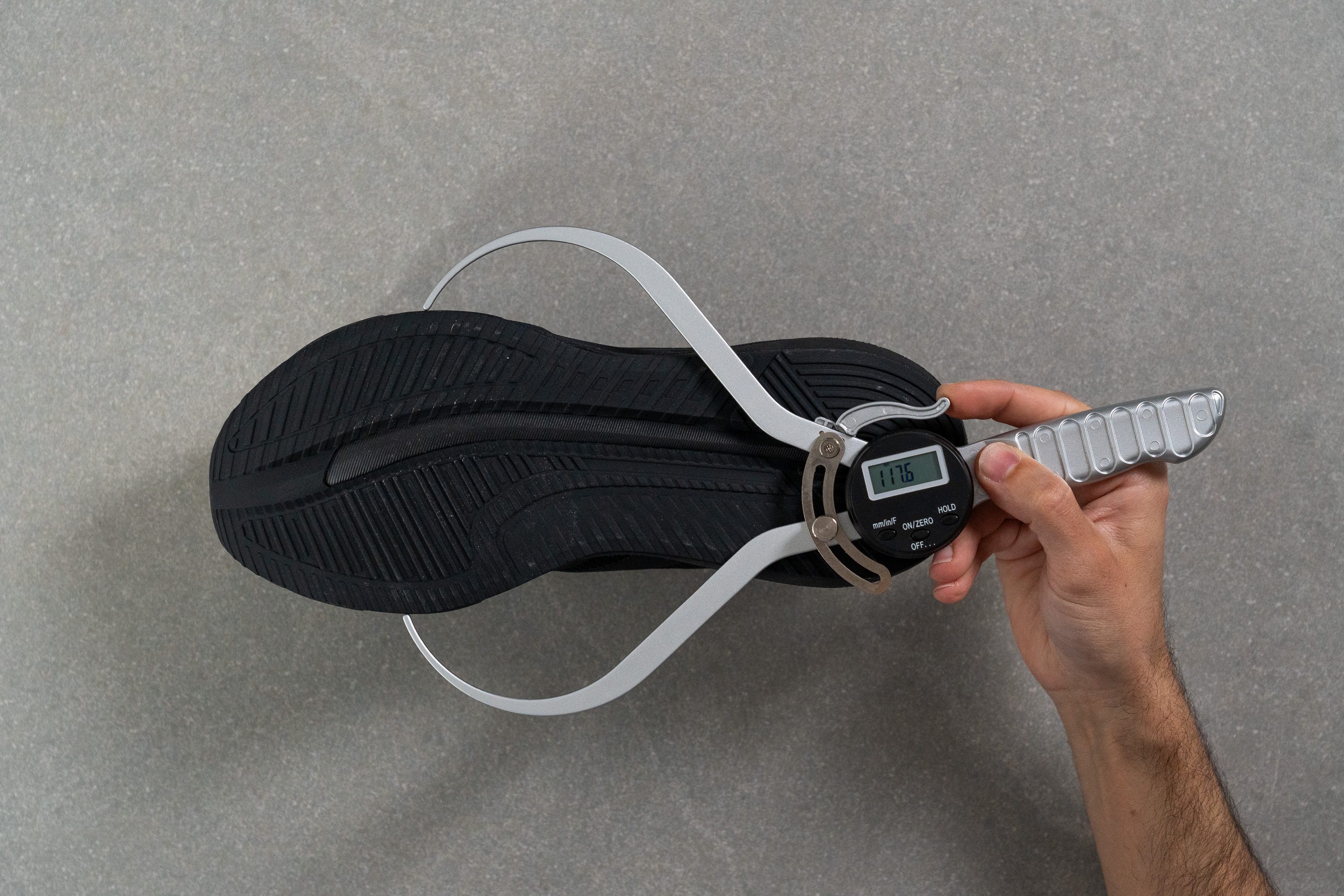 Adidas Galaxy 7 Midsole width - forefoot