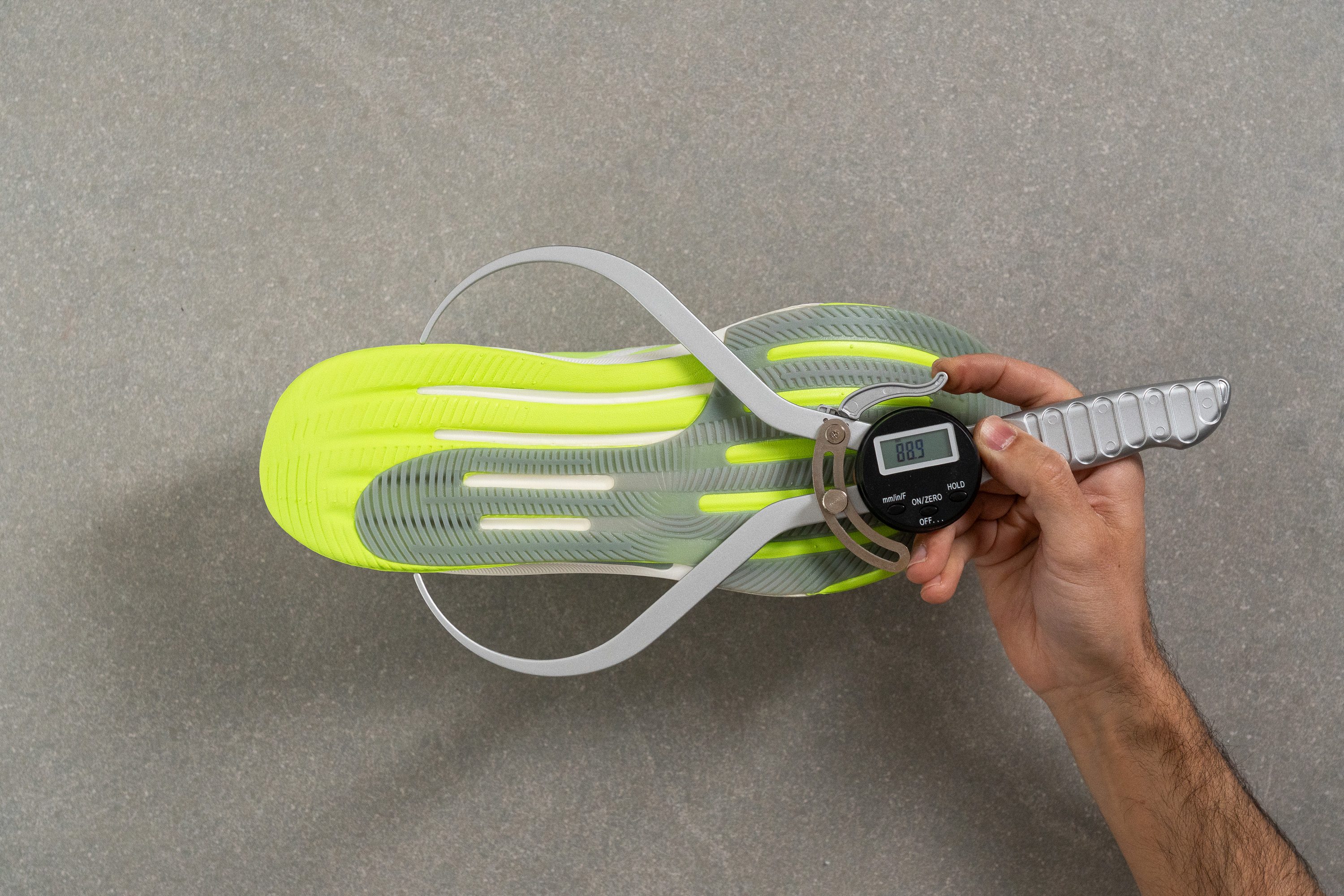 Adidas Supernova Prima 2 Midsole width - heel