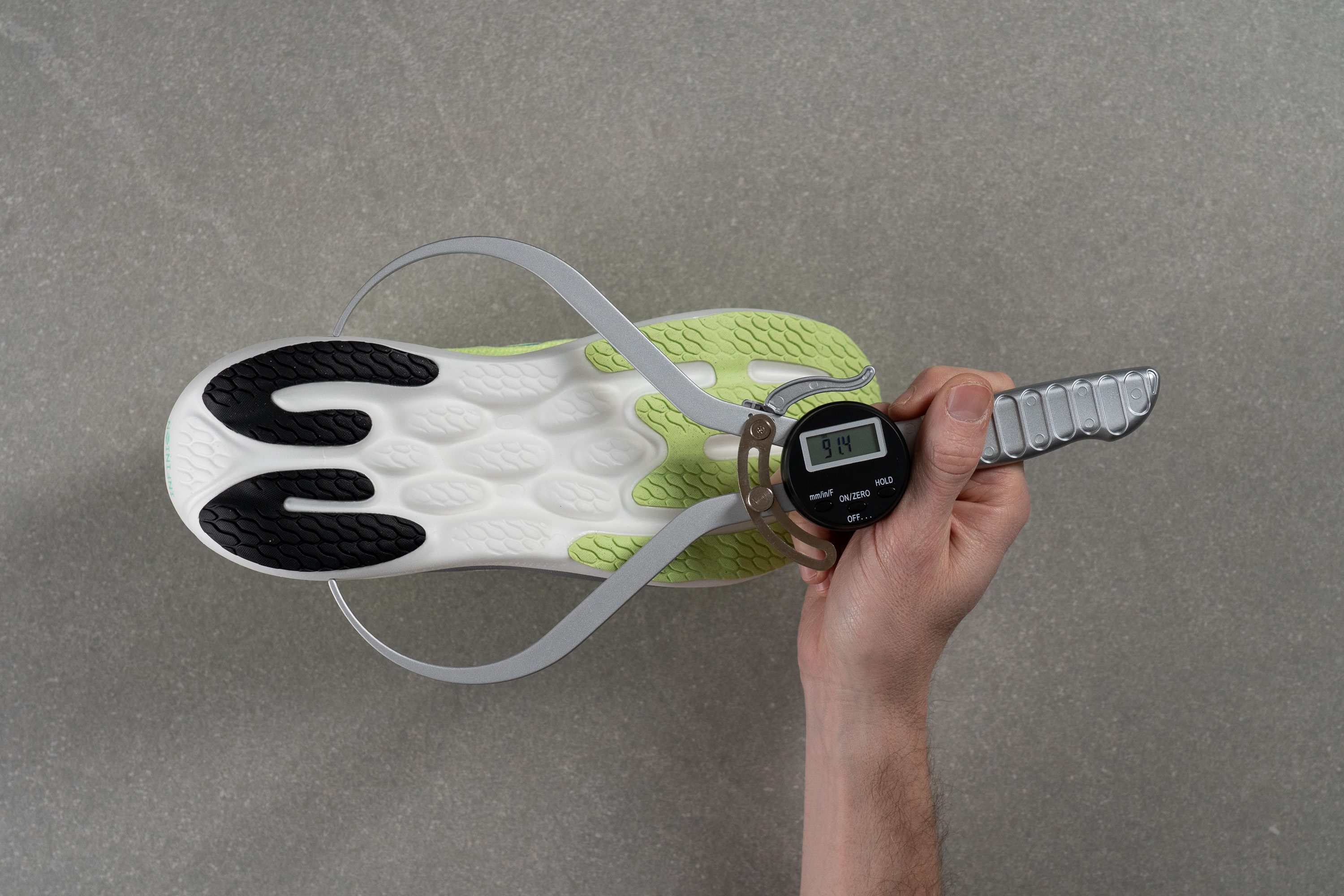 New Balance 1080 v15 Midsole width - heel