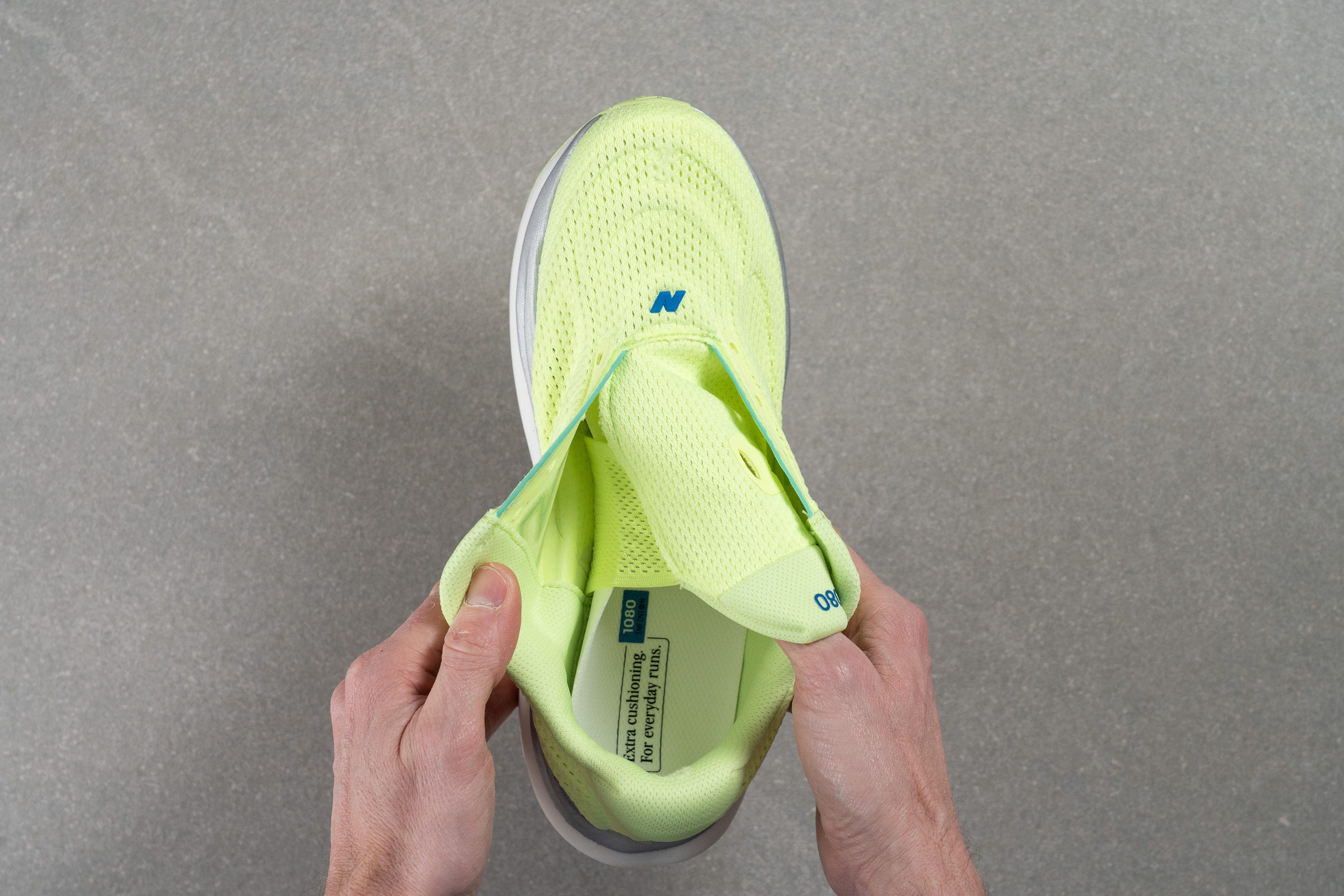 New Balance 1080 v15 Tongue: gusset type