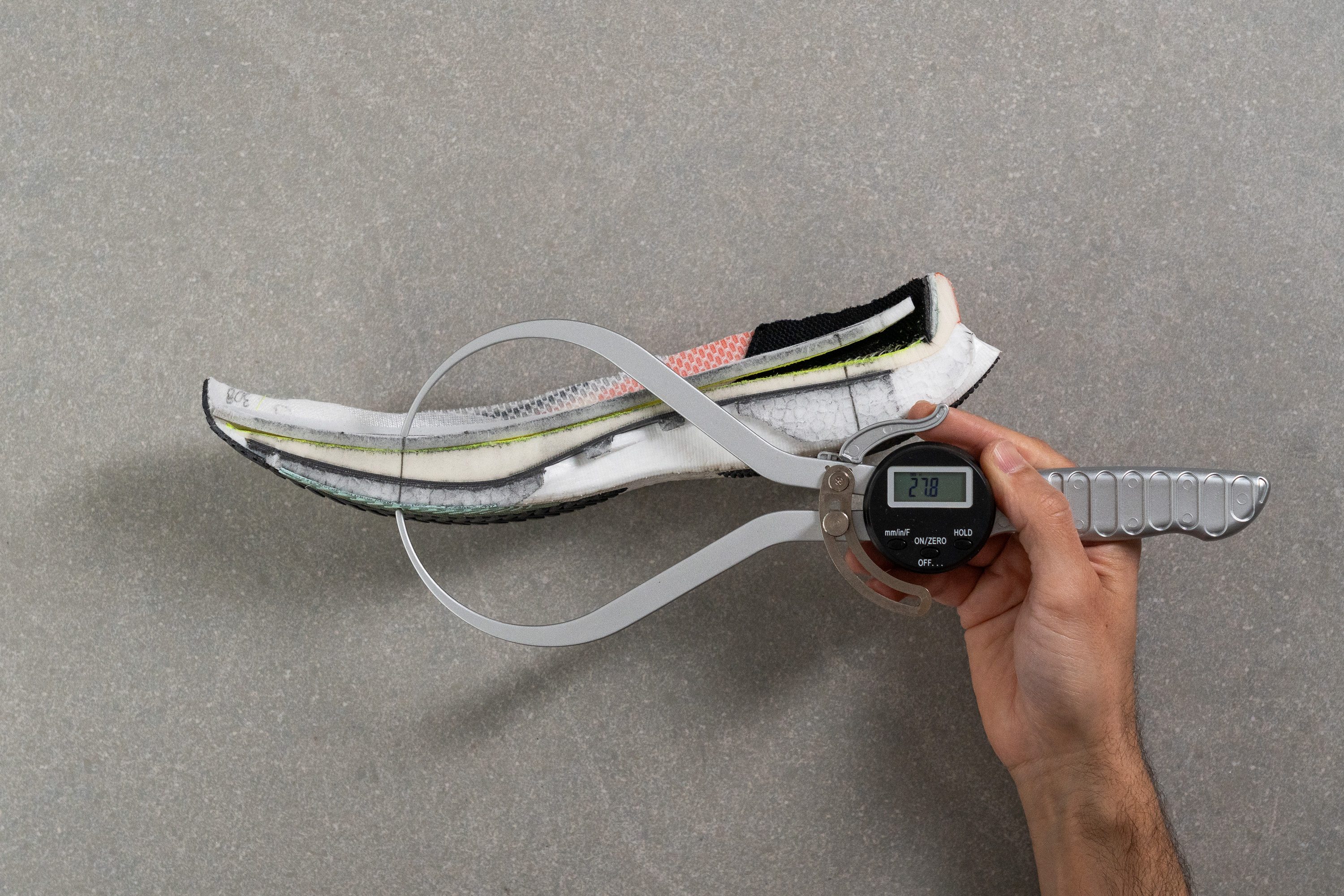 Saucony Endorphin Pro 5 Forefoot stack