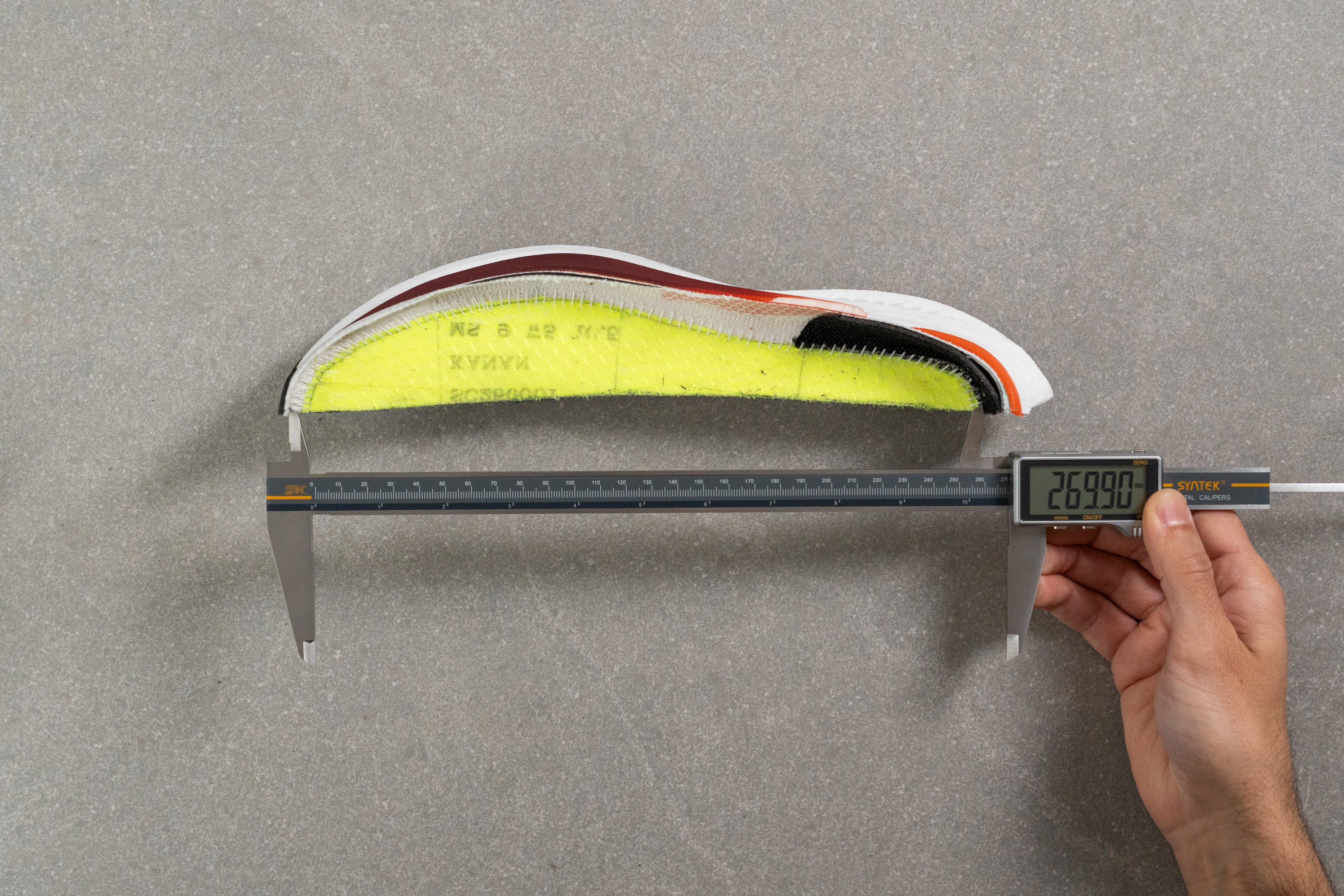 Saucony Endorphin Pro 5 Internal length