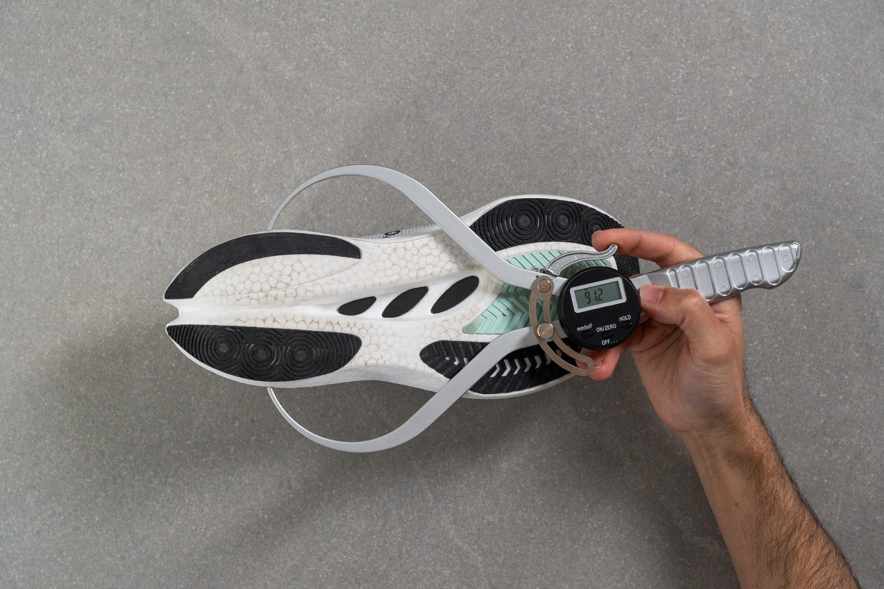 Saucony Endorphin Pro 5 Midsole width - heel