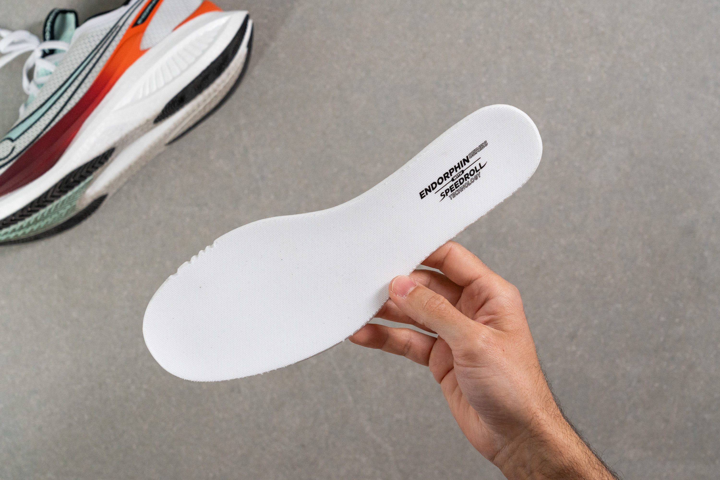Saucony Endorphin Pro 5 Removable insole