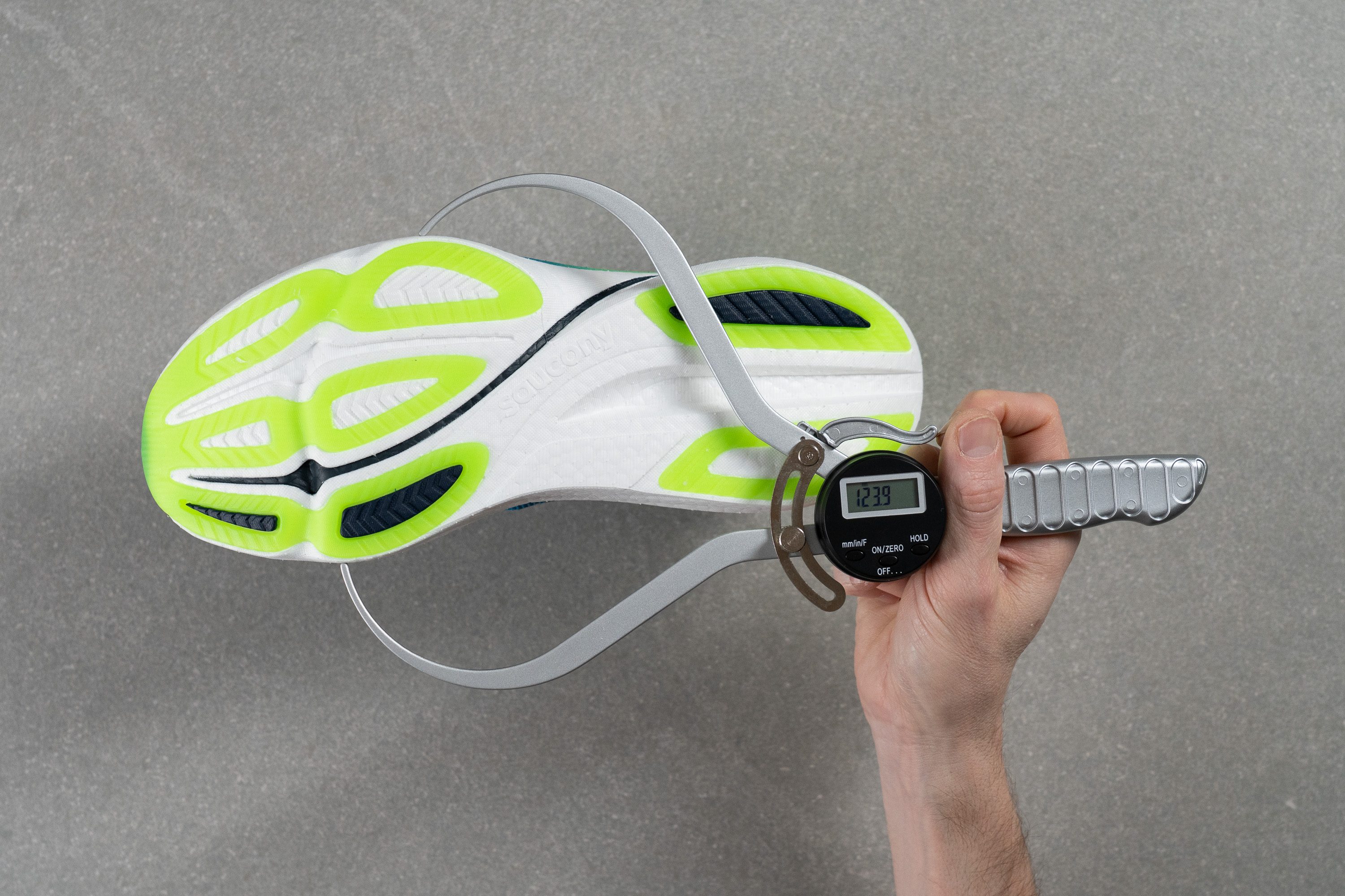 Saucony Endorphin Azura Midsole width - forefoot