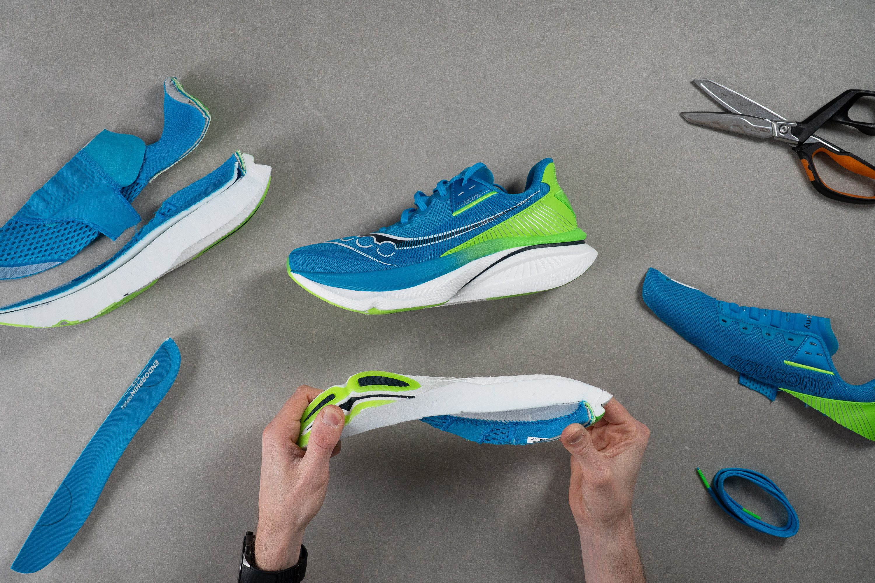Saucony Endorphin Azura parts