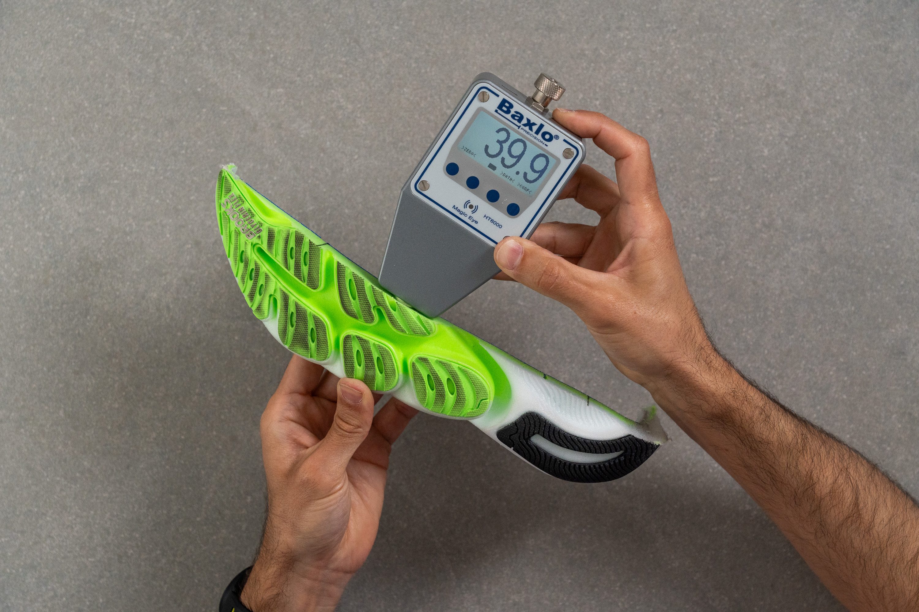 Brooks Glycerin Flex Midsole softness