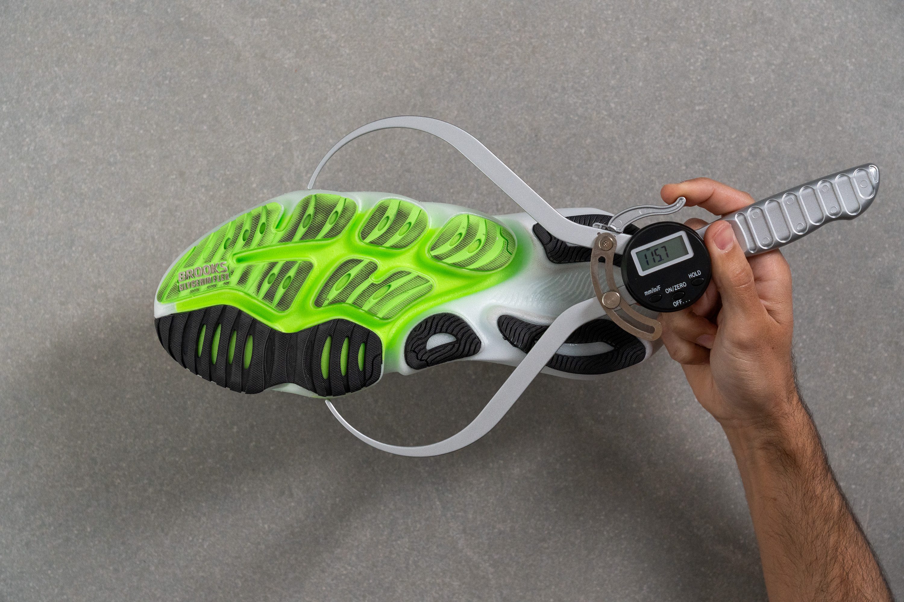 Brooks Glycerin Flex Midsole width - forefoot