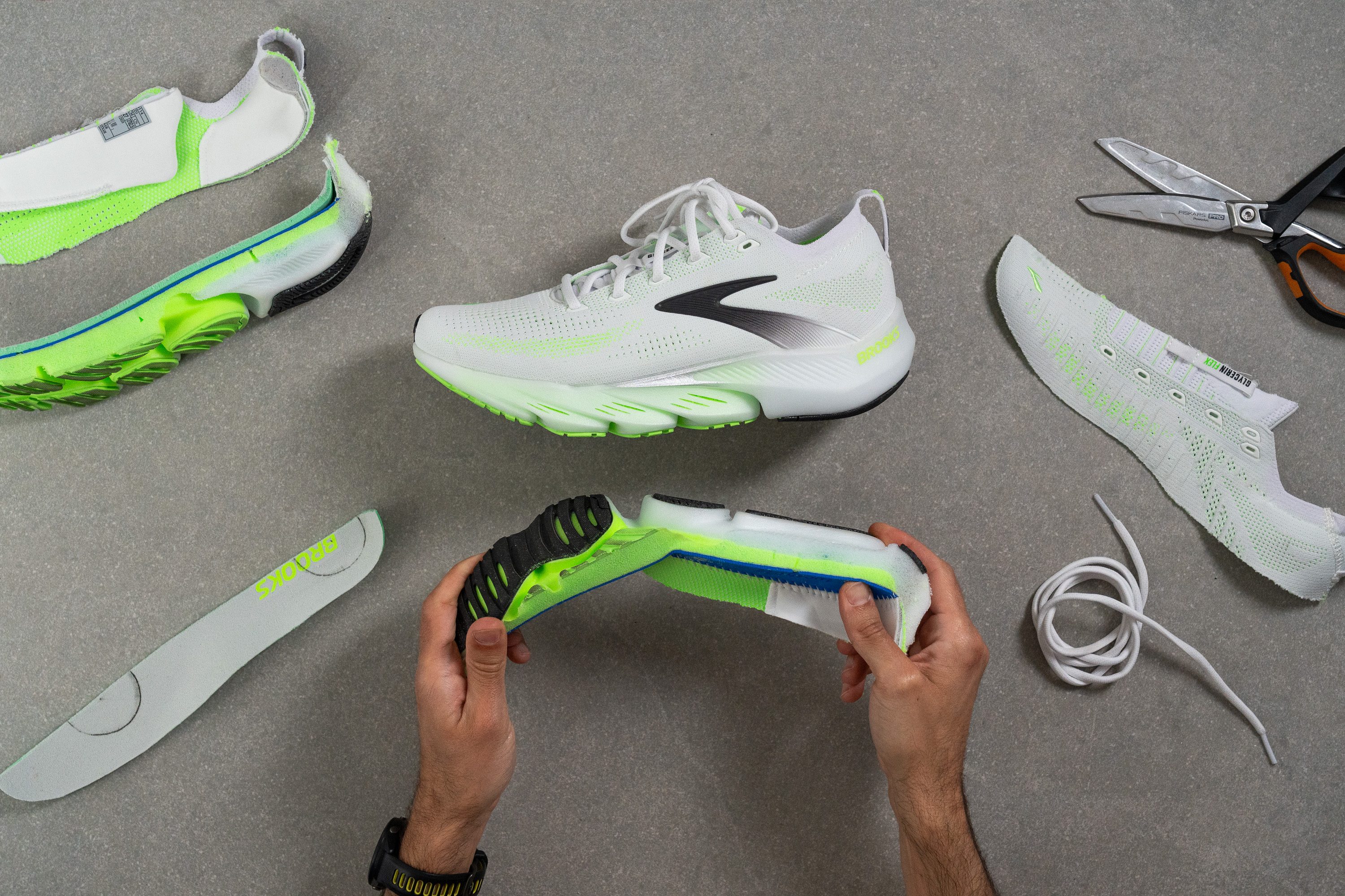 Brooks Glycerin Flex parts
