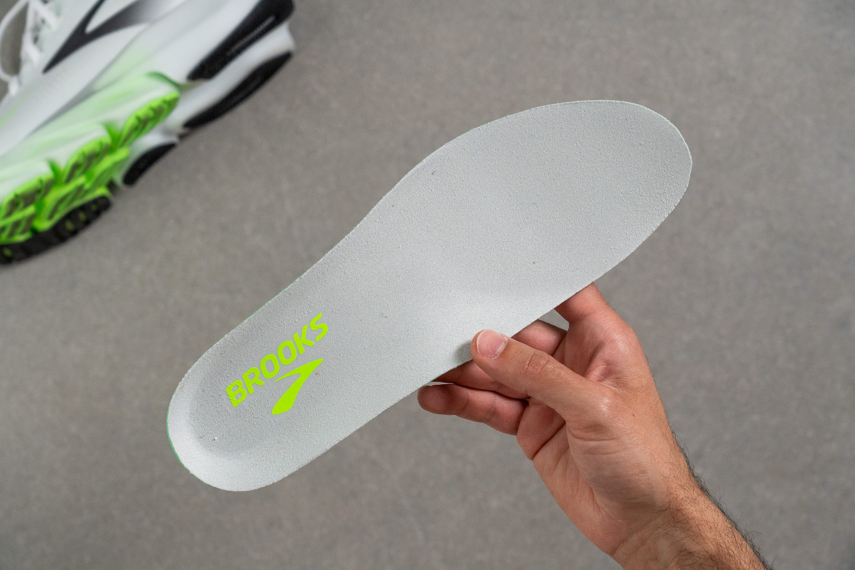 Brooks Glycerin Flex Removable insole