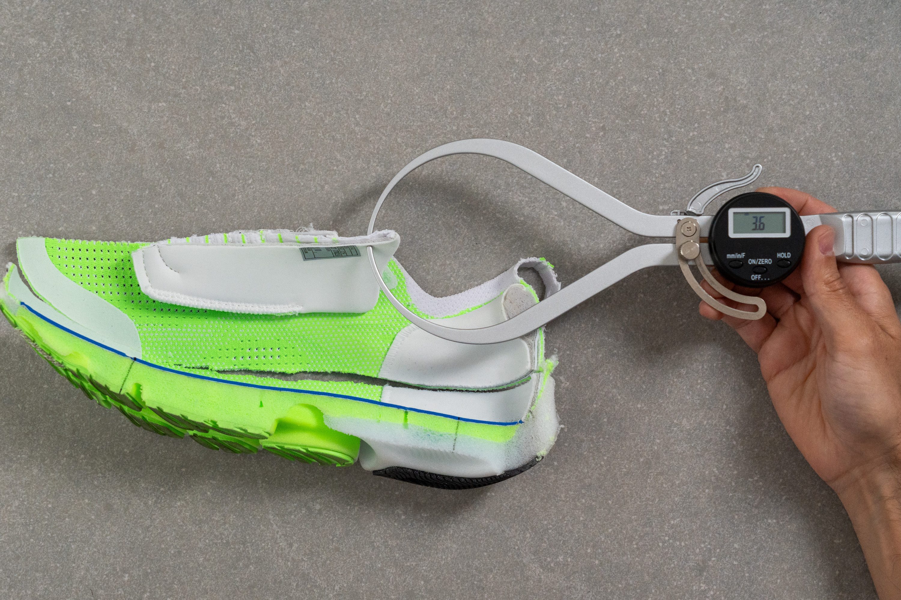 Brooks Glycerin Flex Tongue padding
