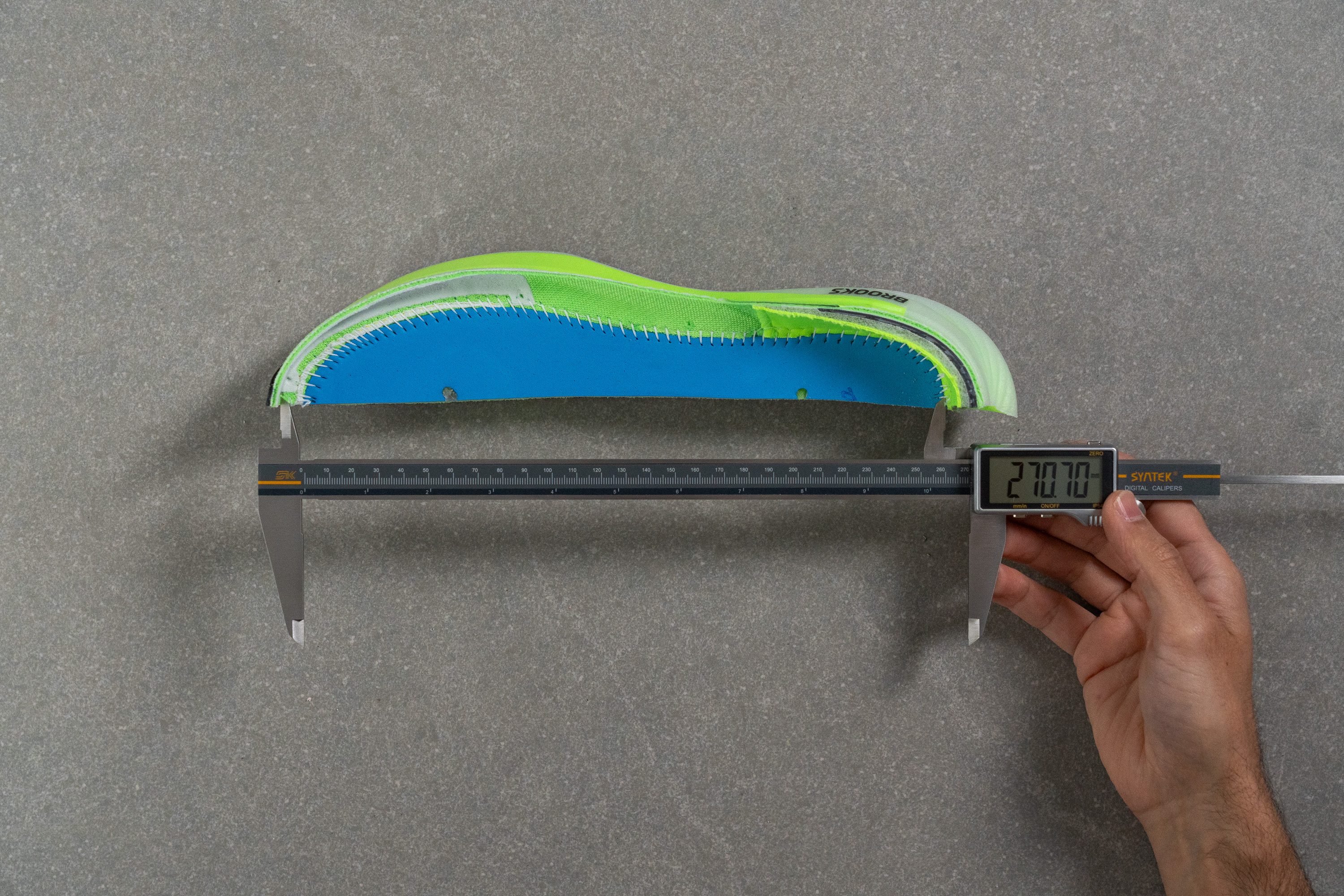 Brooks Glycerin 23 Internal length