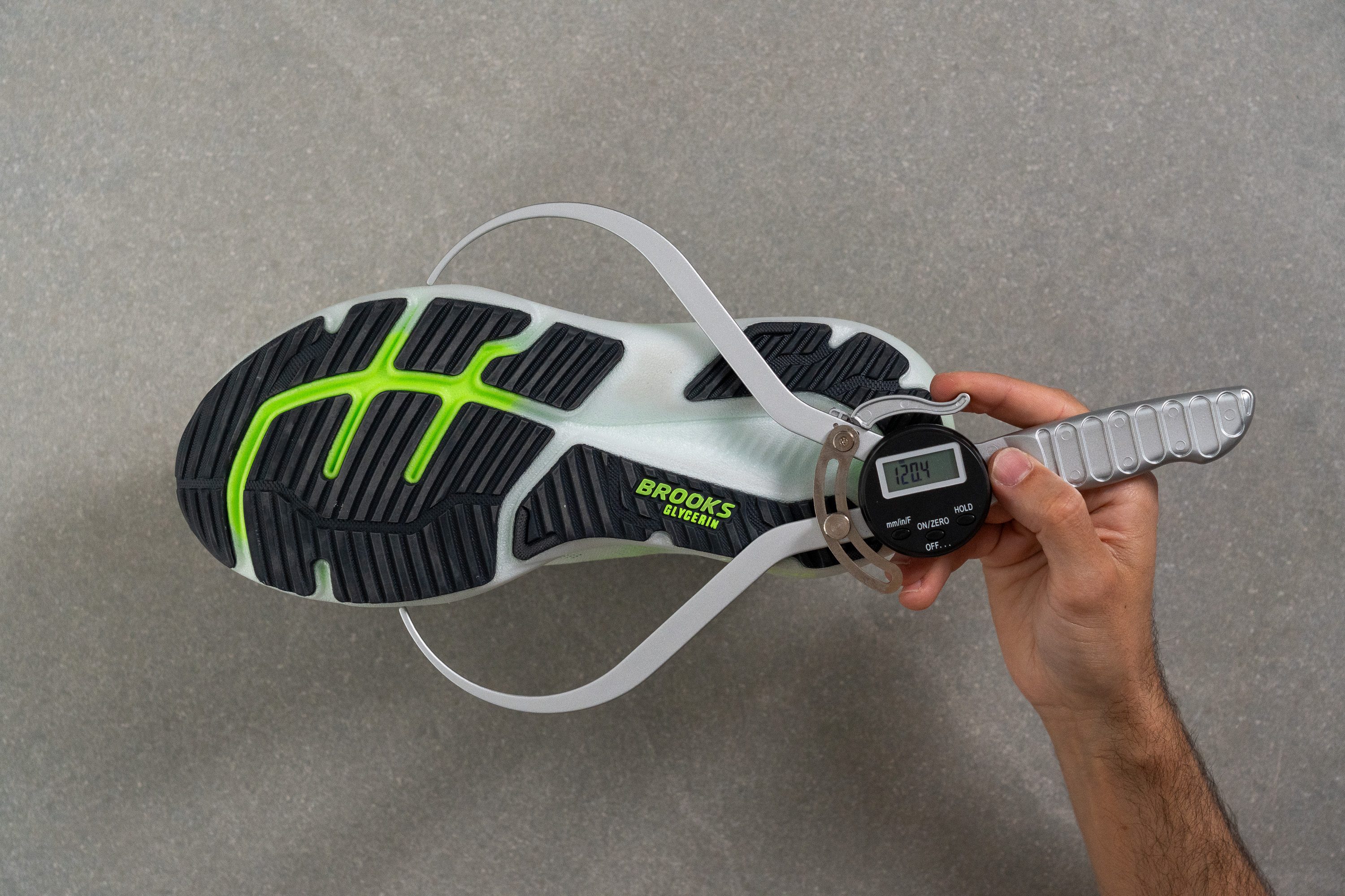 Brooks Glycerin 23 Midsole width - forefoot