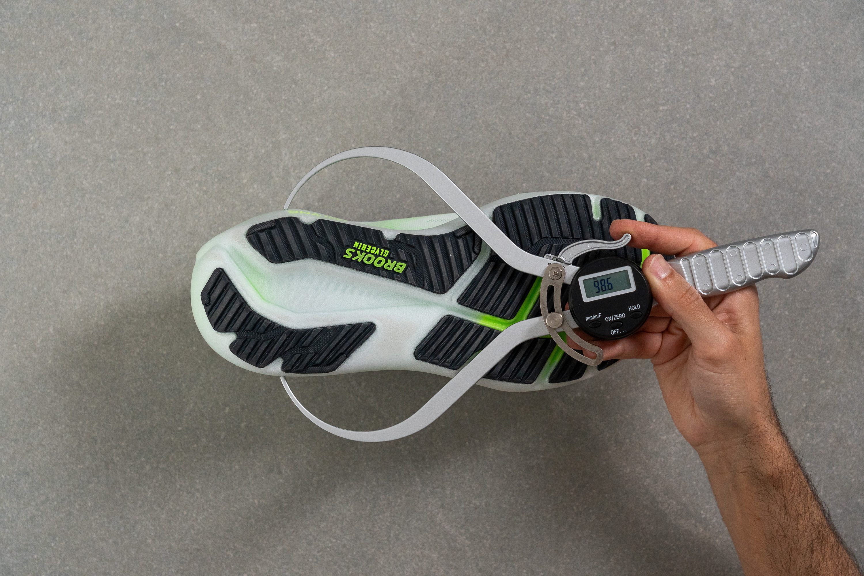 Brooks Glycerin 23 Midsole width - heel