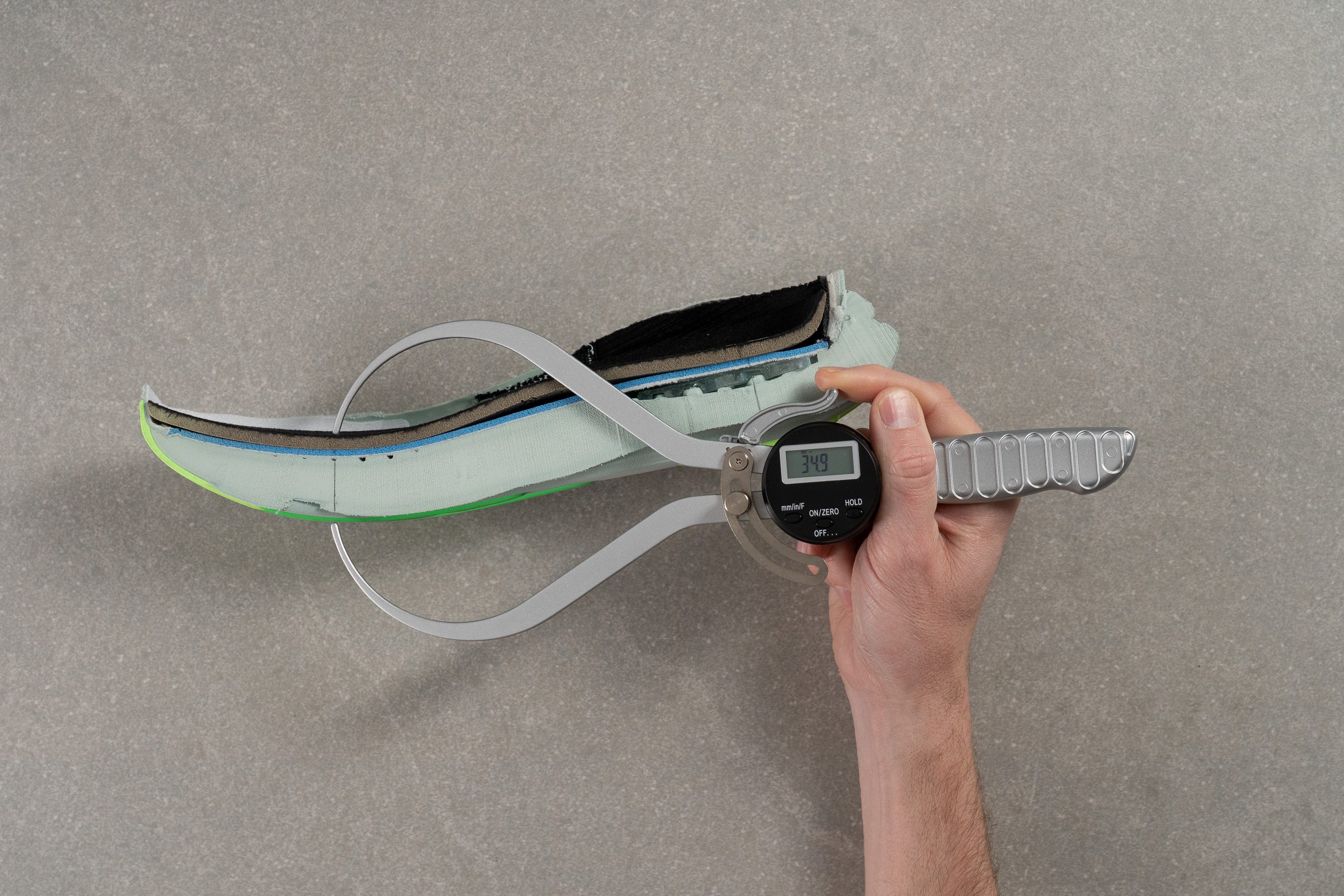 ASICS Gel Nimbus 28 Forefoot stack