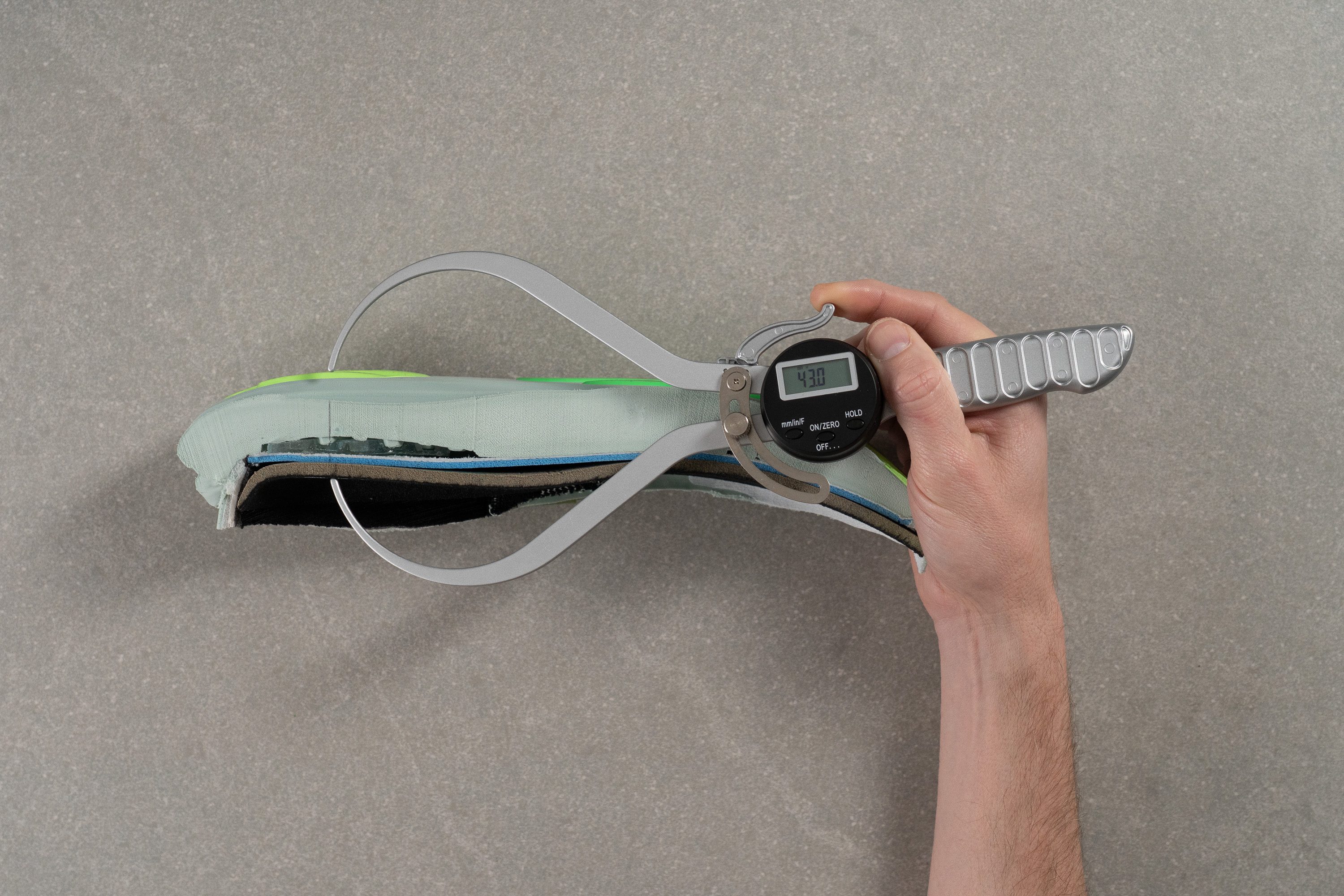 ASICS Gel Nimbus 28 Heel stack