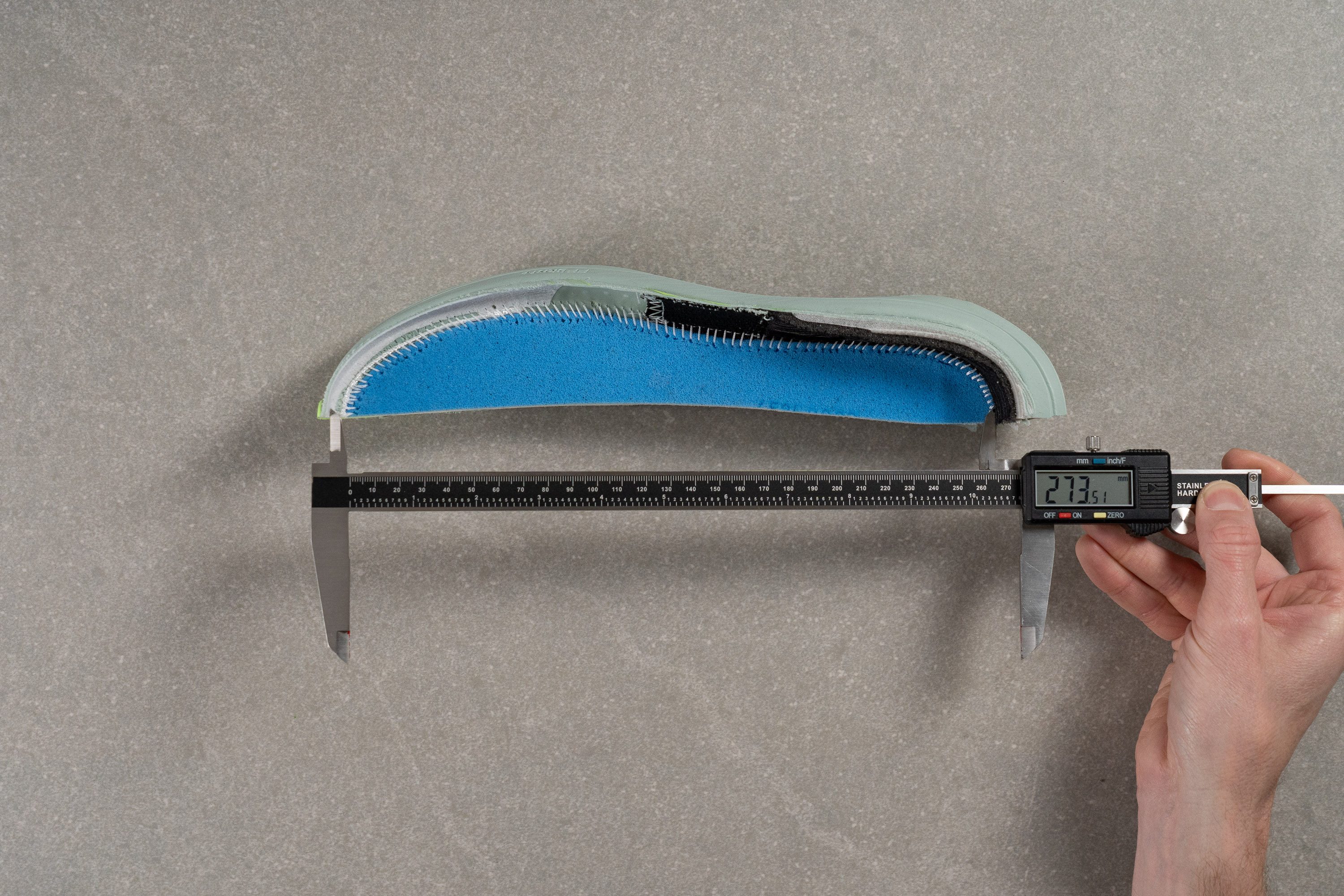 ASICS Gel Nimbus 28 Internal length