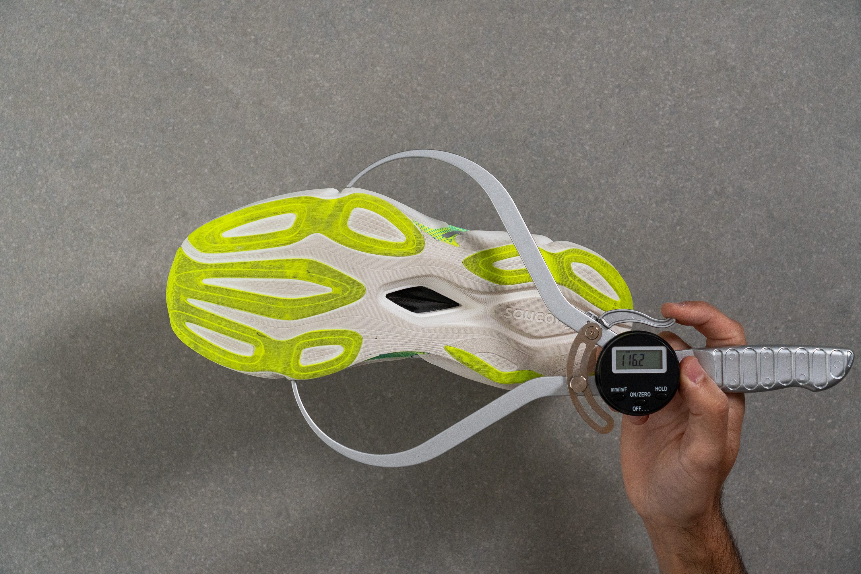 Saucony Endorphin Elite 3 Midsole width - forefoot