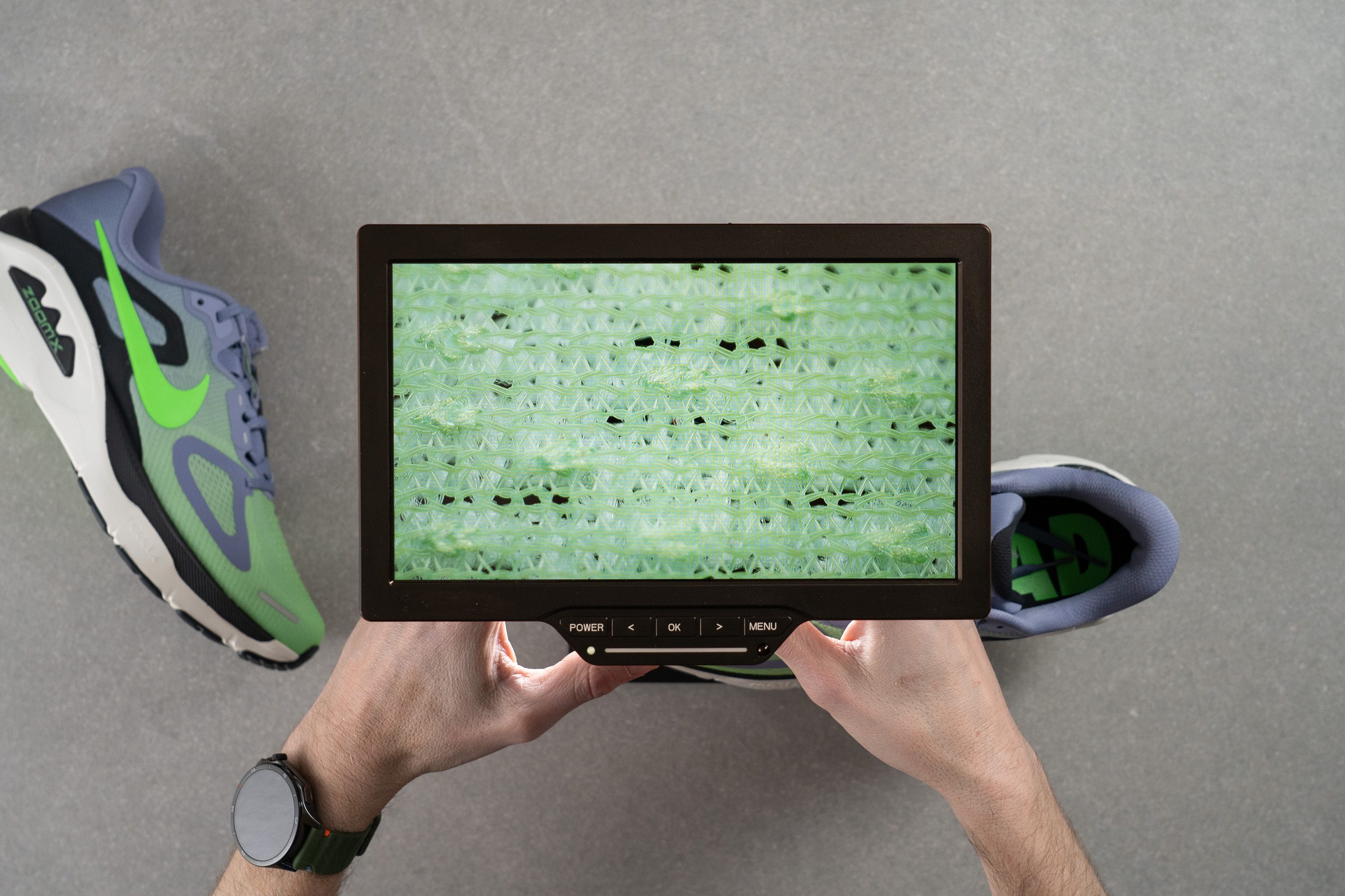 Nike Structure Plus microscope