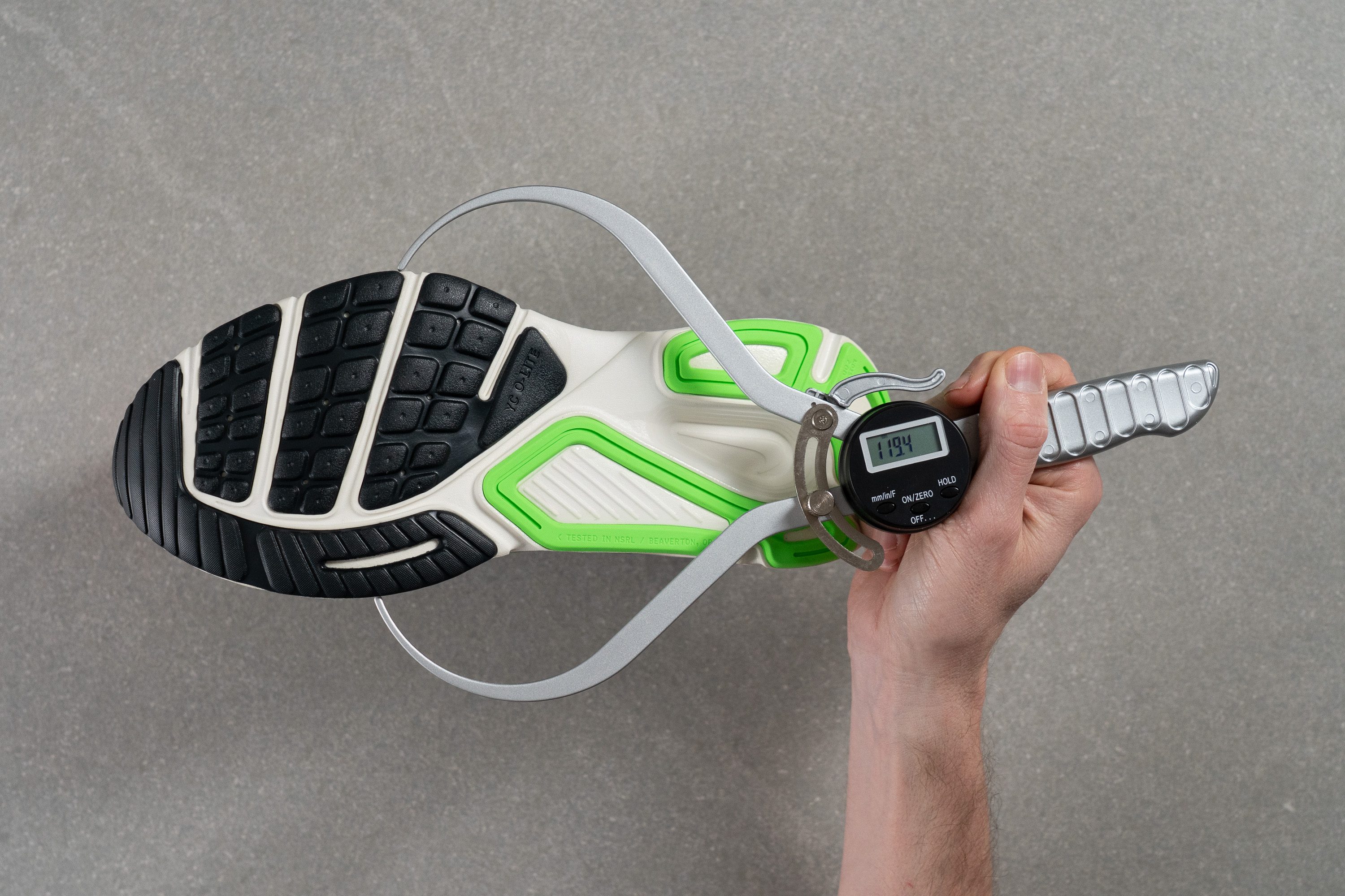 Nike Structure Plus Midsole width - forefoot