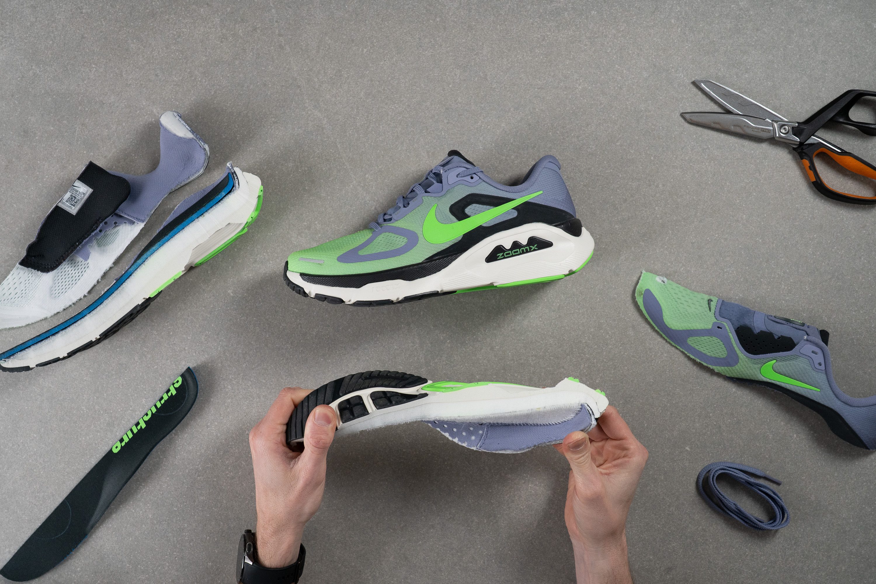 Nike Structure Plus parts