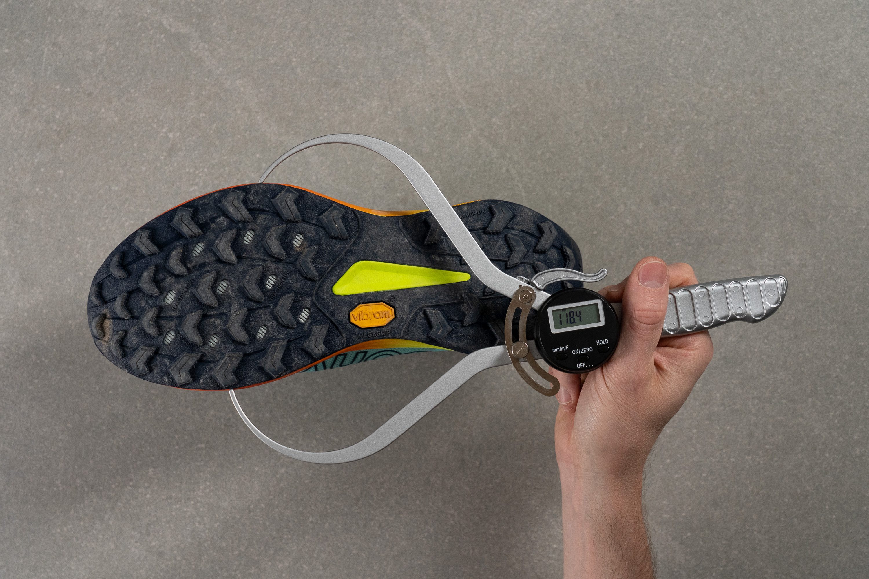 Saucony Peregrine 16 Midsole width - forefoot