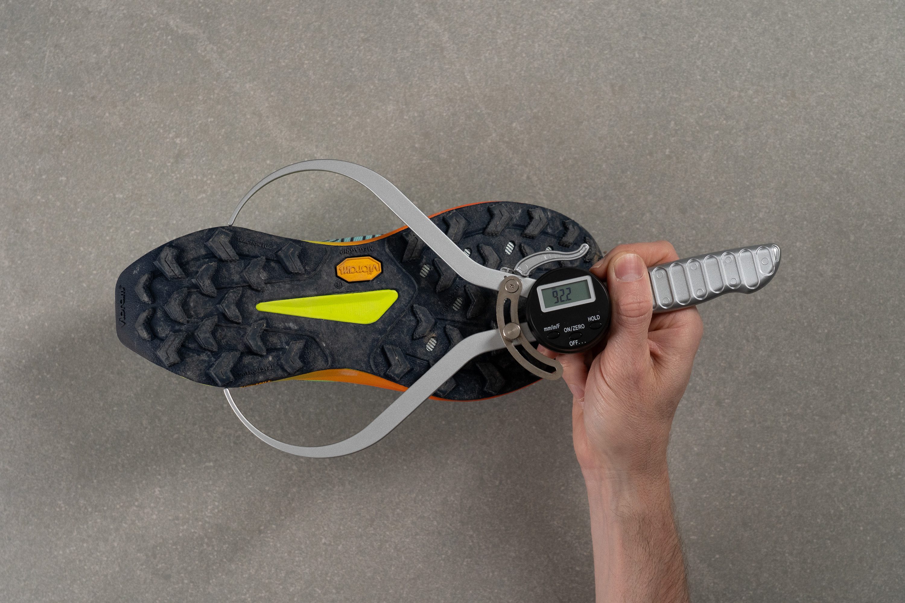 Saucony Peregrine 16 Midsole width - heel