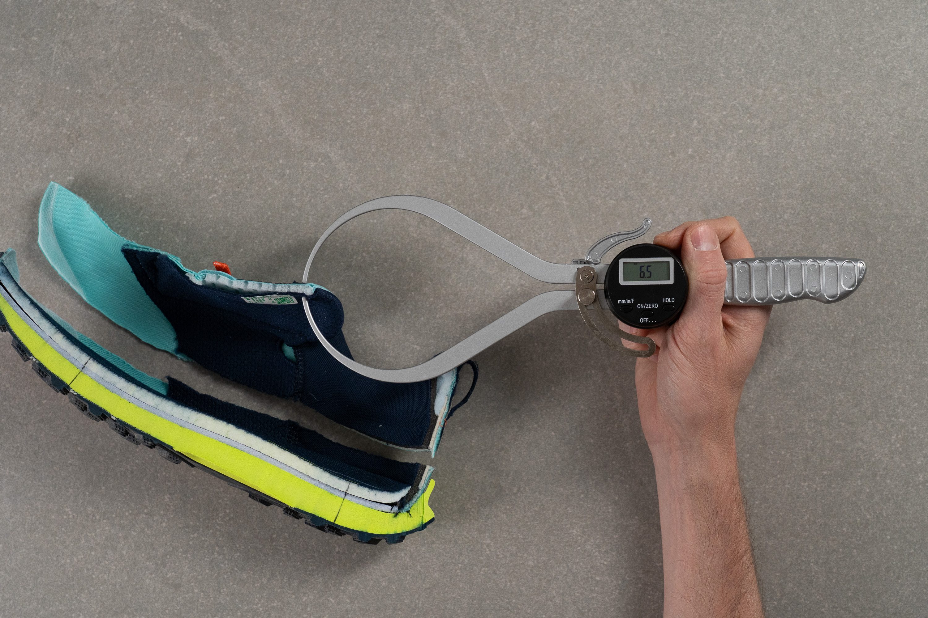 Saucony Peregrine 16 Tongue padding