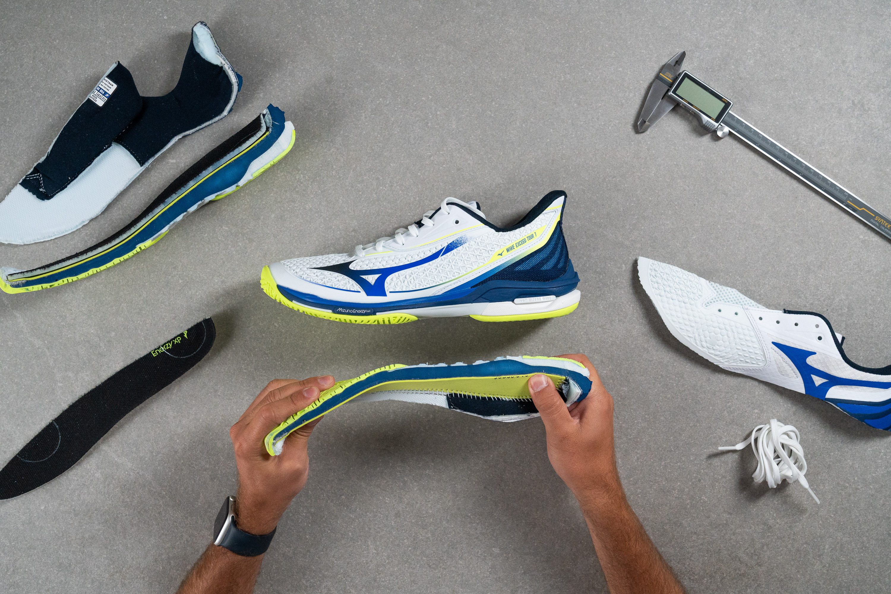 Mizuno Wave Exceed Tour 7 lab test