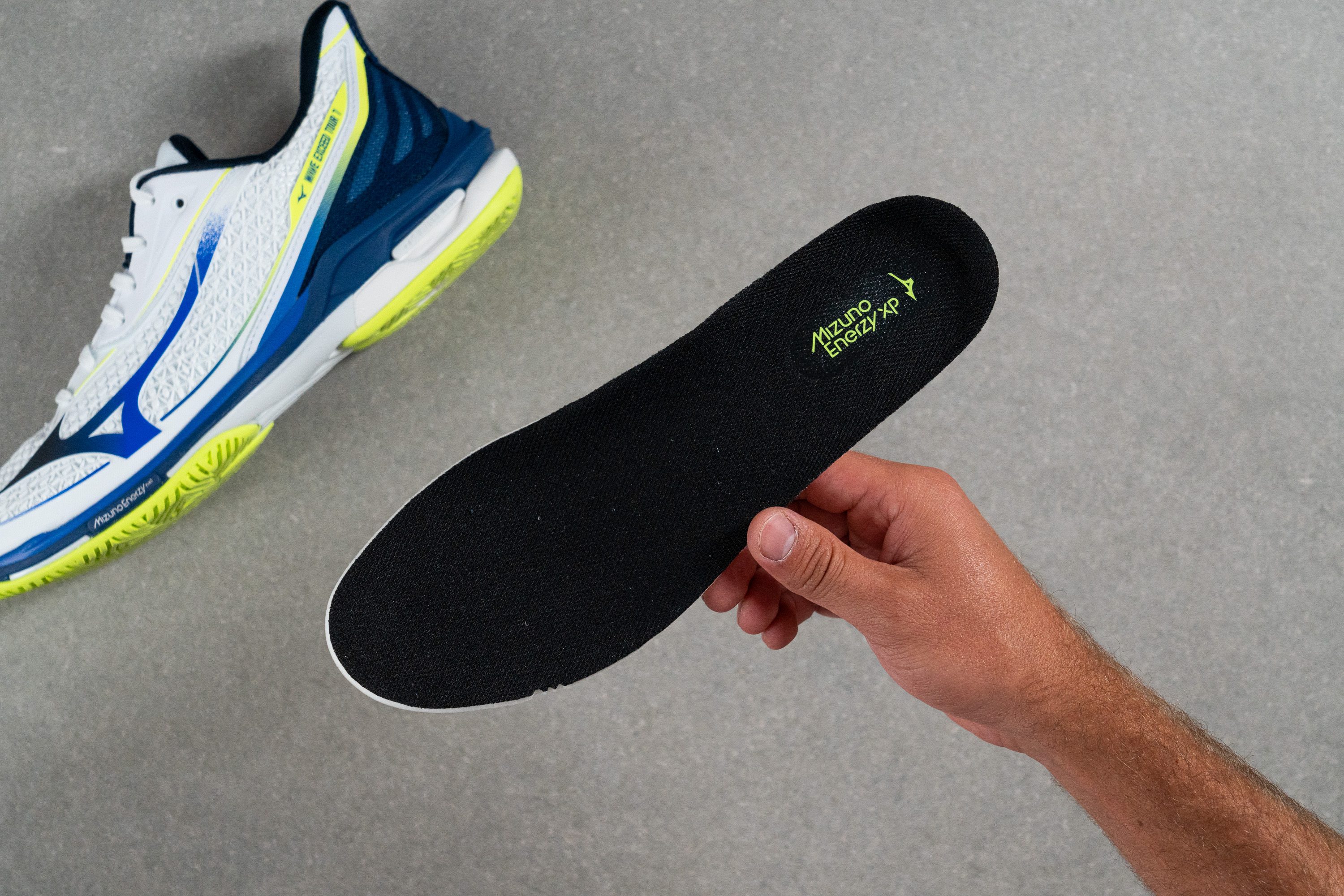 Mizuno Wave Exceed Tour 7 Removable insole