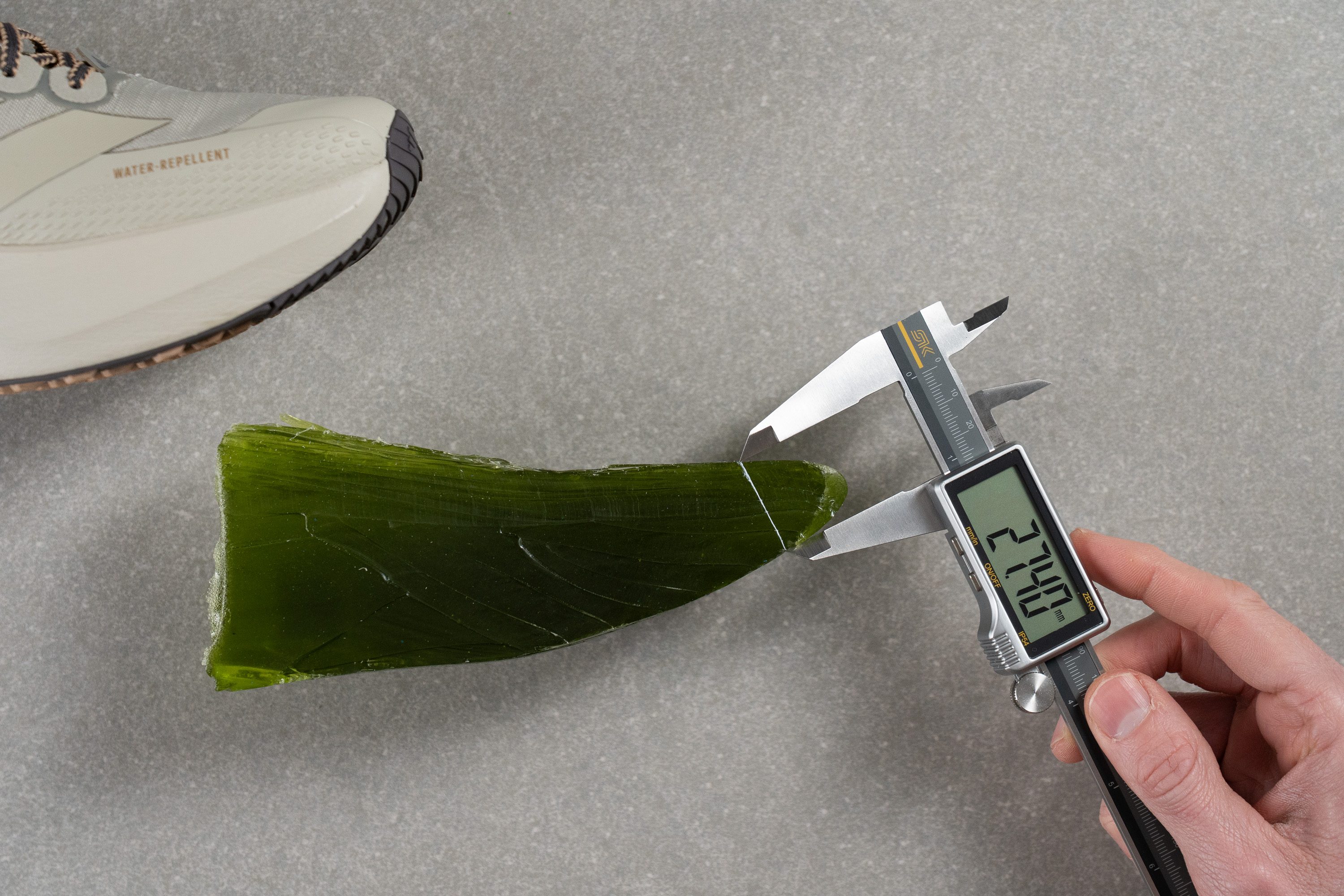 Adidas Adizero EVO SL ATR Toebox height