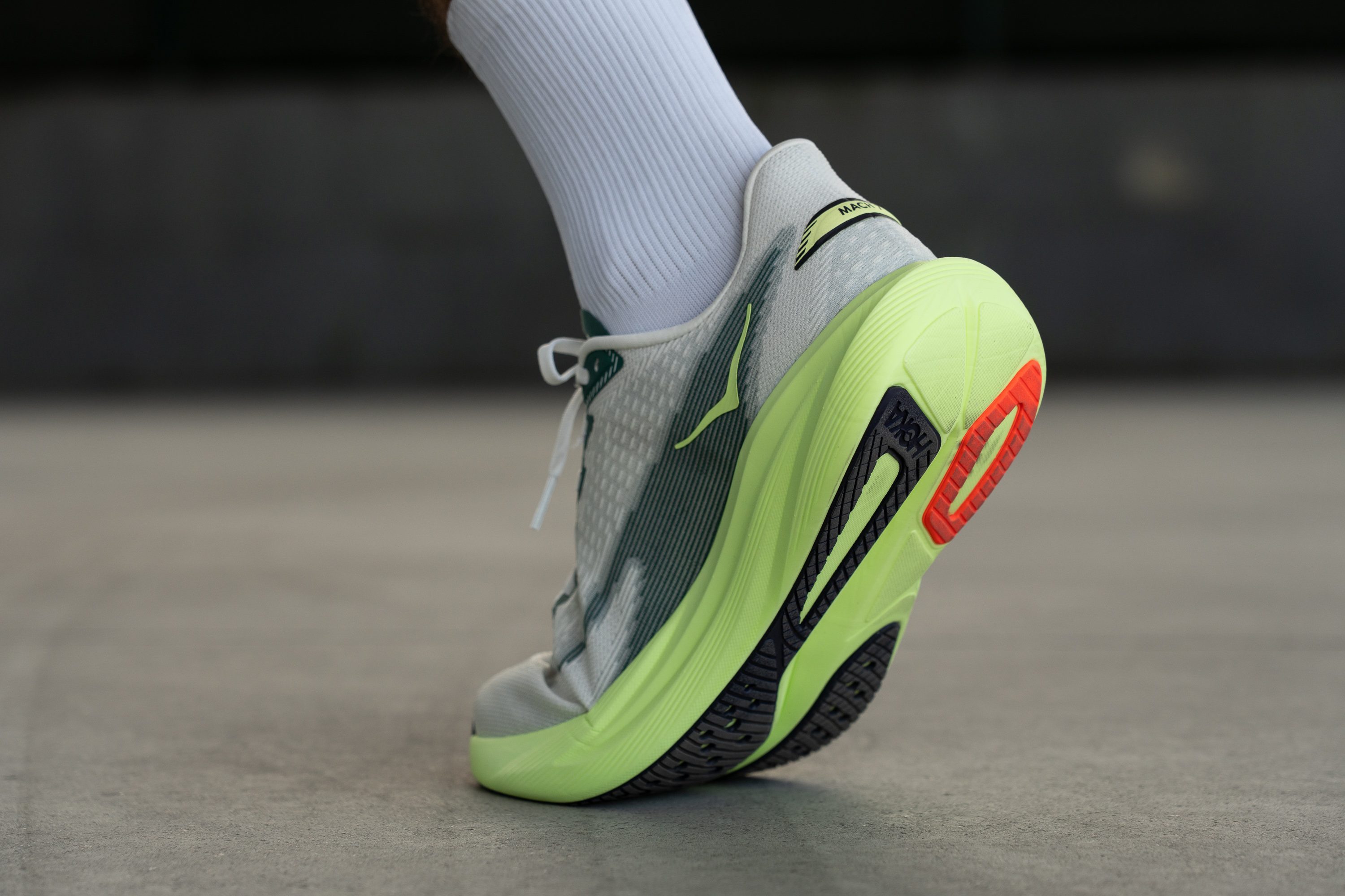 HOKA Mach 7 outsole thin