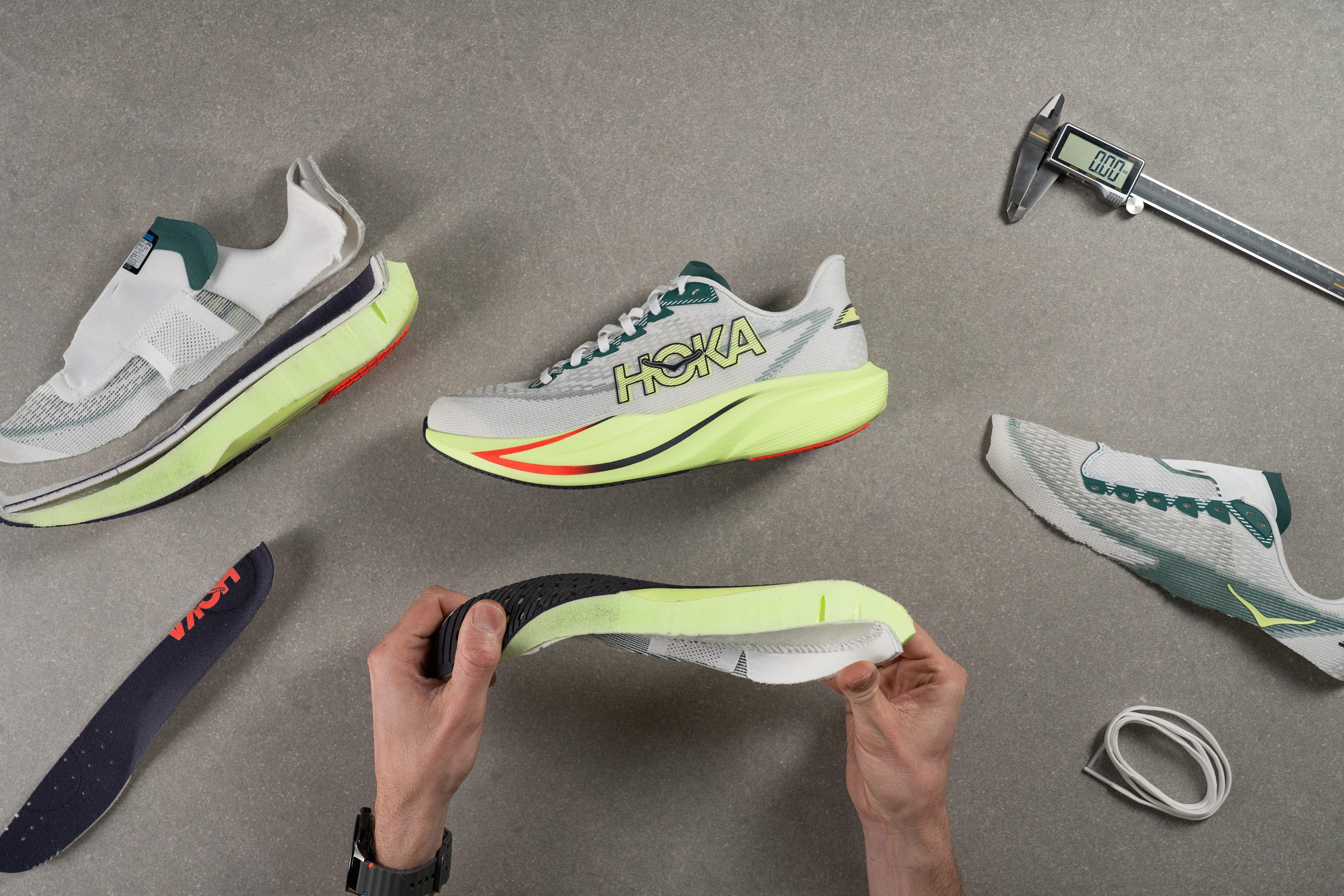 HOKA Mach 7 parts