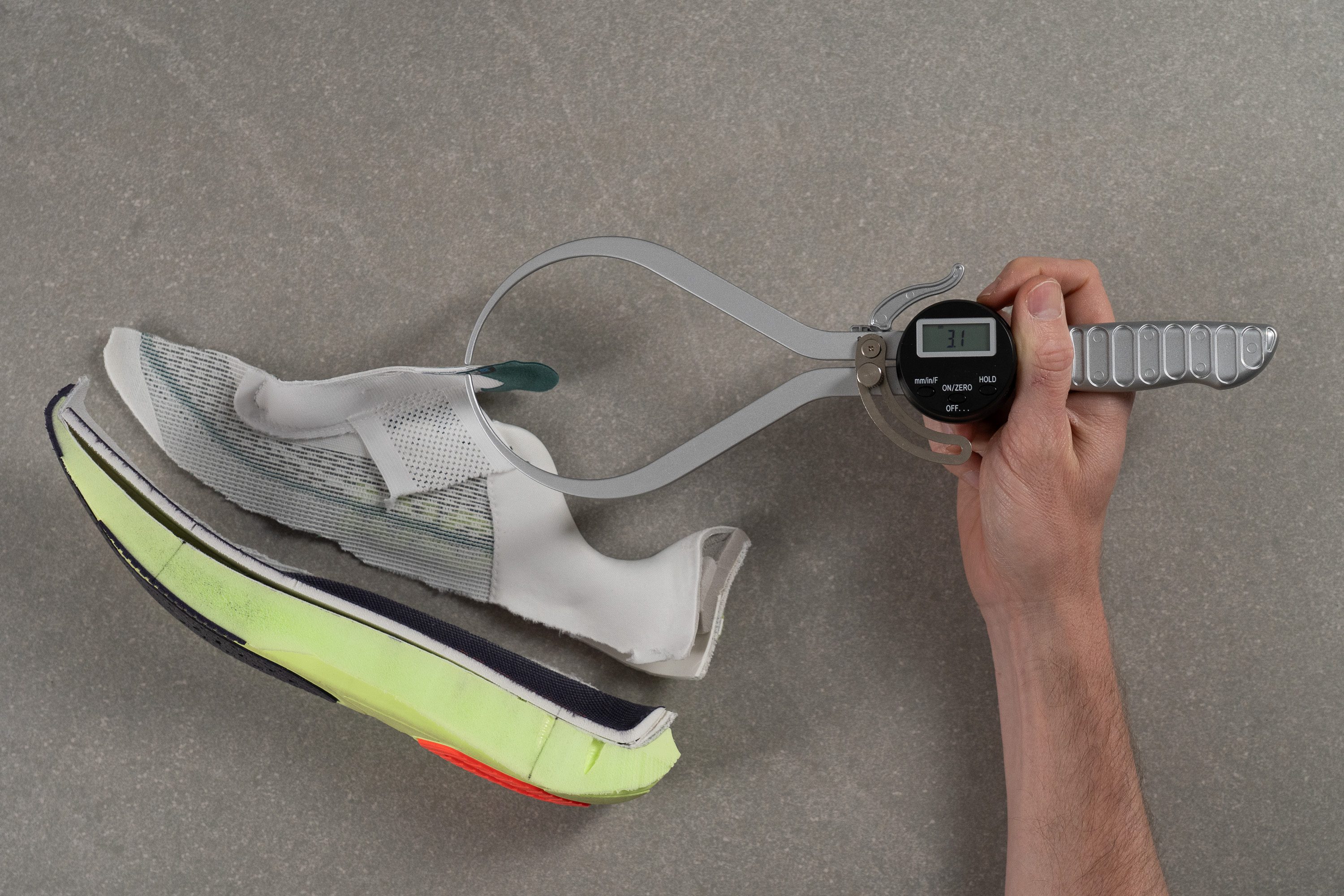 HOKA Mach 7 Tongue padding