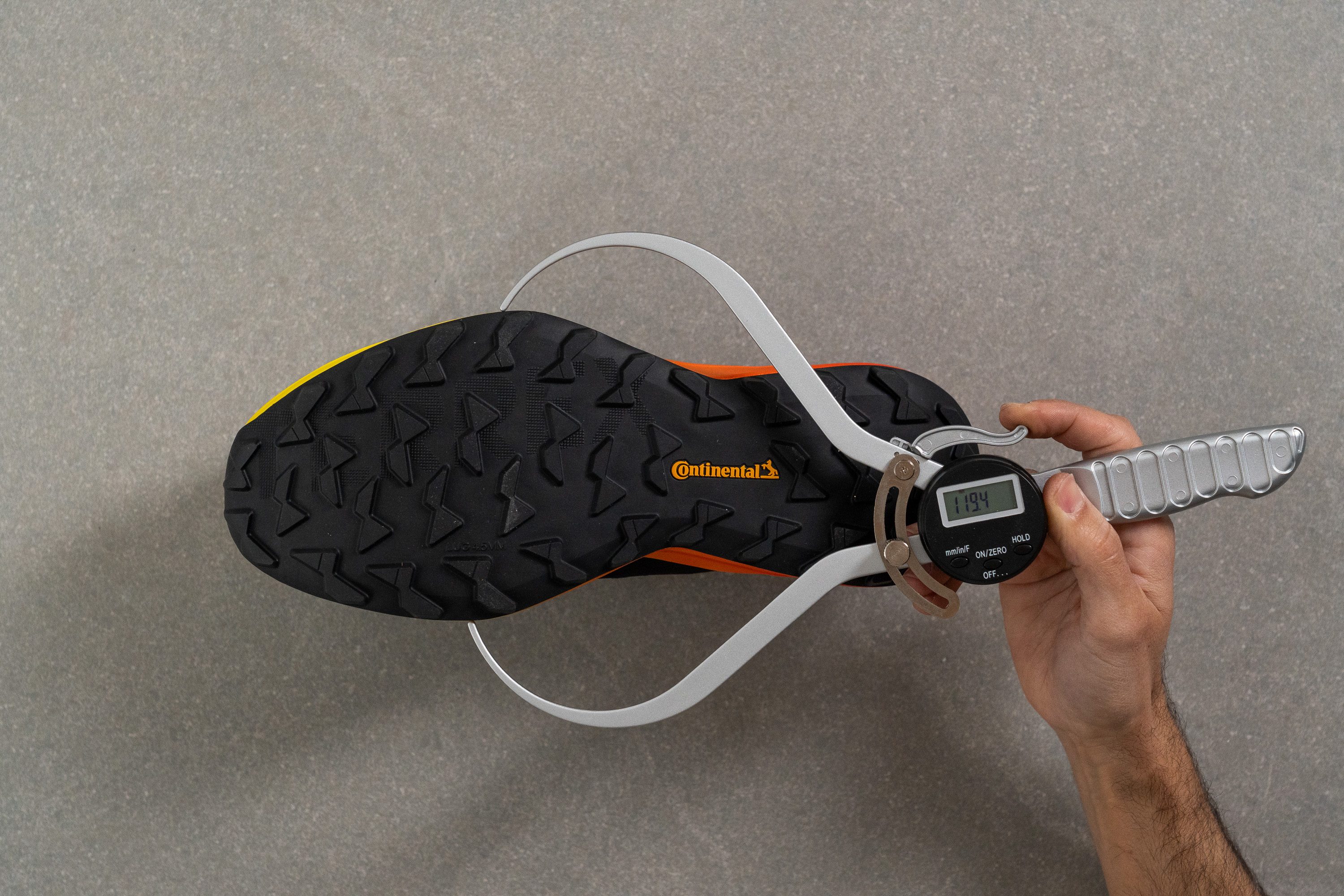 Adidas Terrex Agravic 4 Midsole width - forefoot