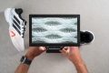 Adidas Barricade 14 Breathability Microscope test