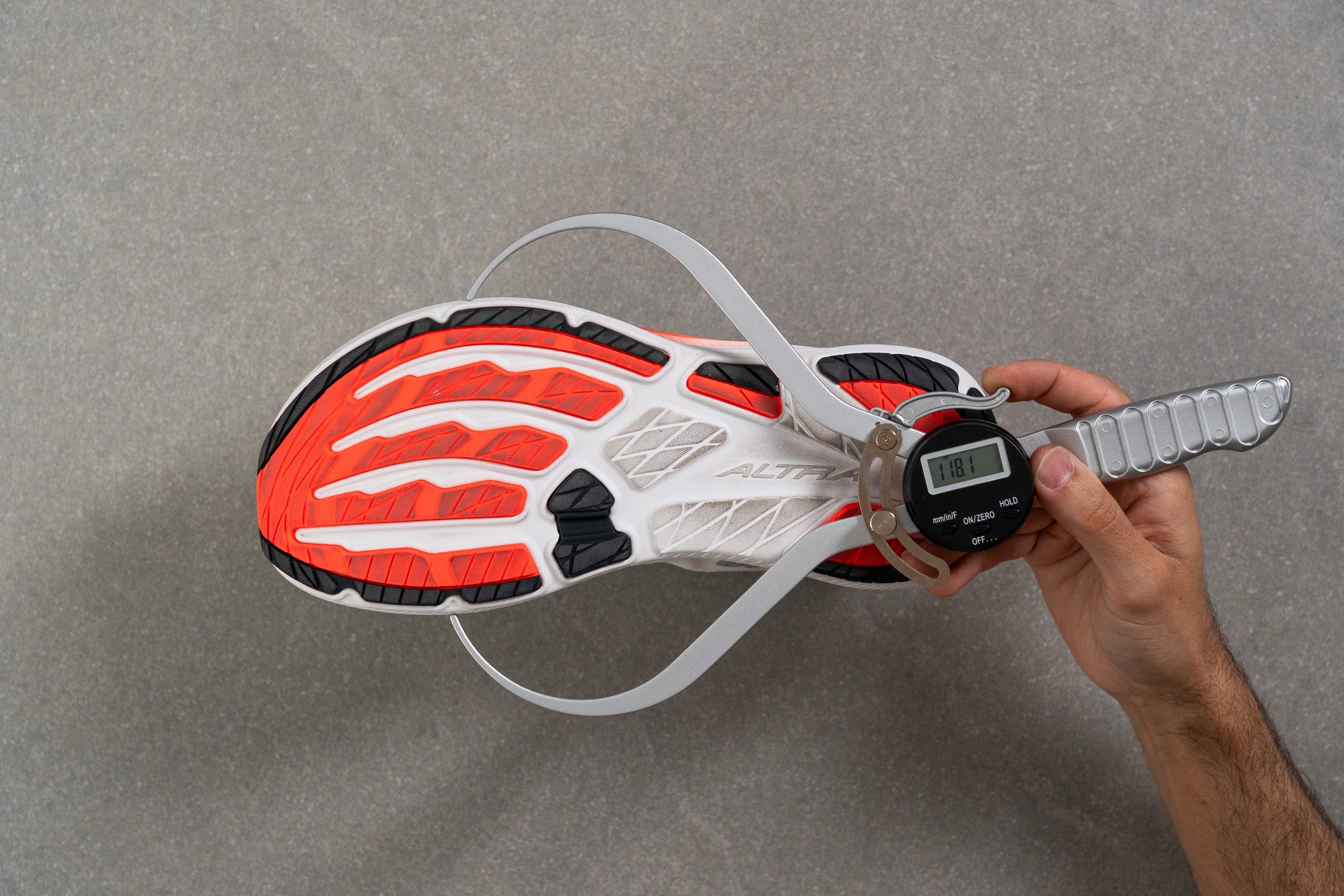 Altra Experience Flow 3 Midsole width - forefoot