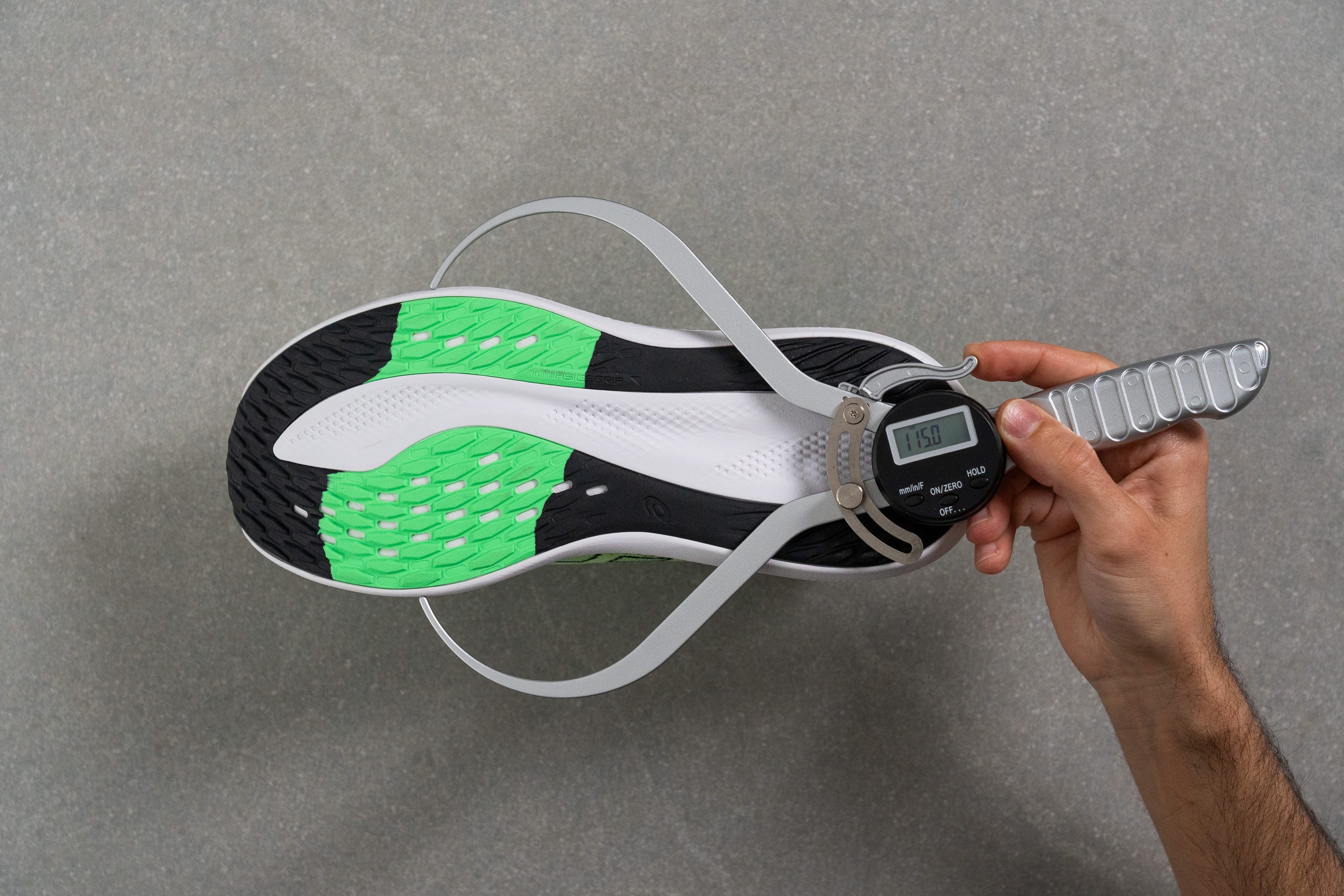 ASICS Glideride Max 2 Midsole width - forefoot