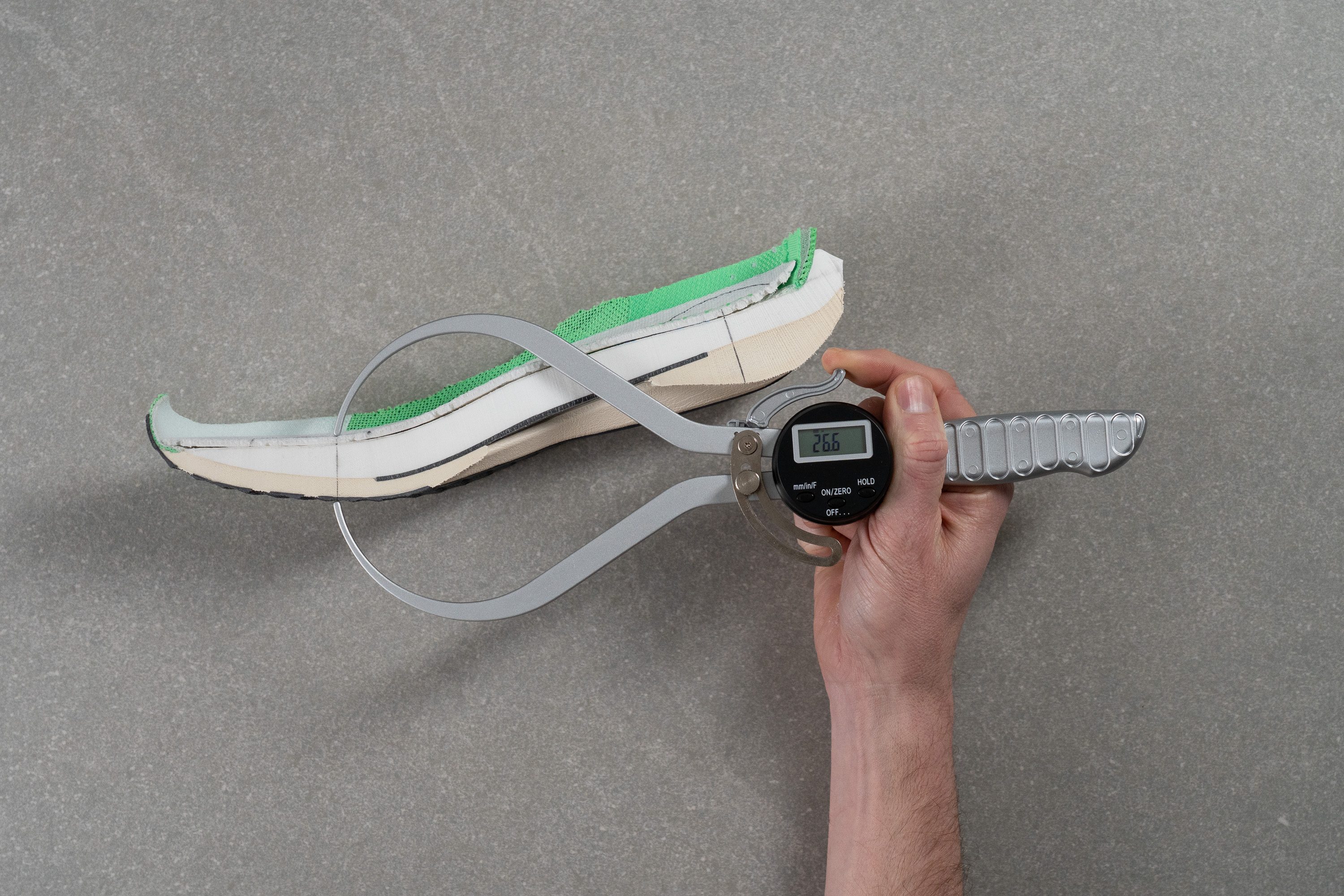 ASICS Magic Speed 5 Forefoot stack