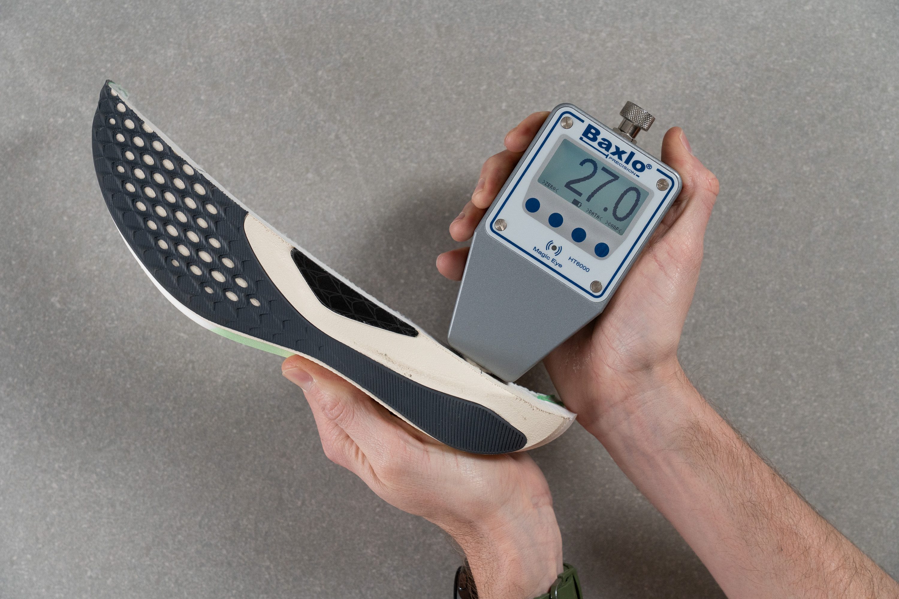 ASICS Magic Speed 5 Midsole softness