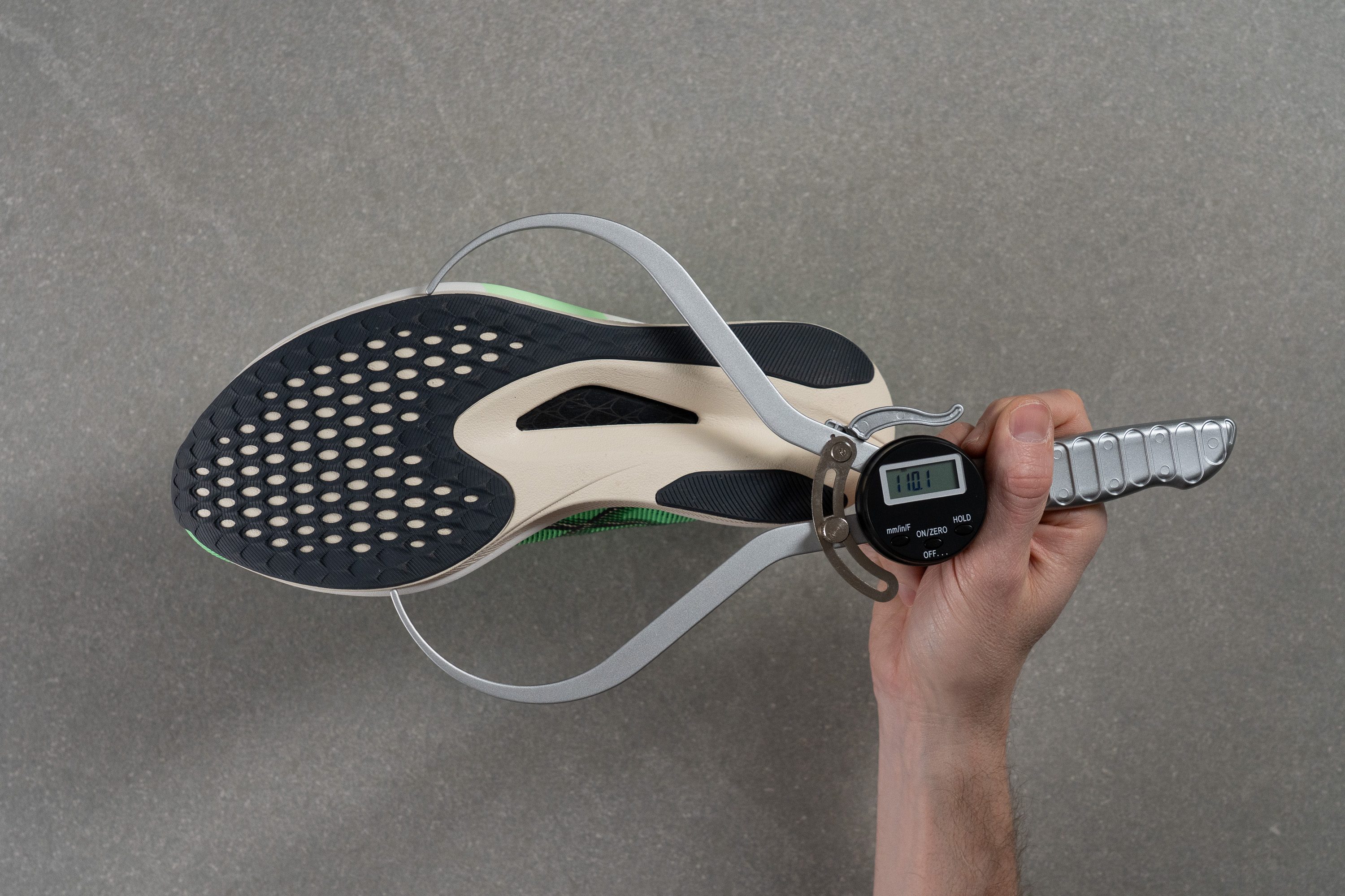 ASICS Magic Speed 5 Midsole width - forefoot