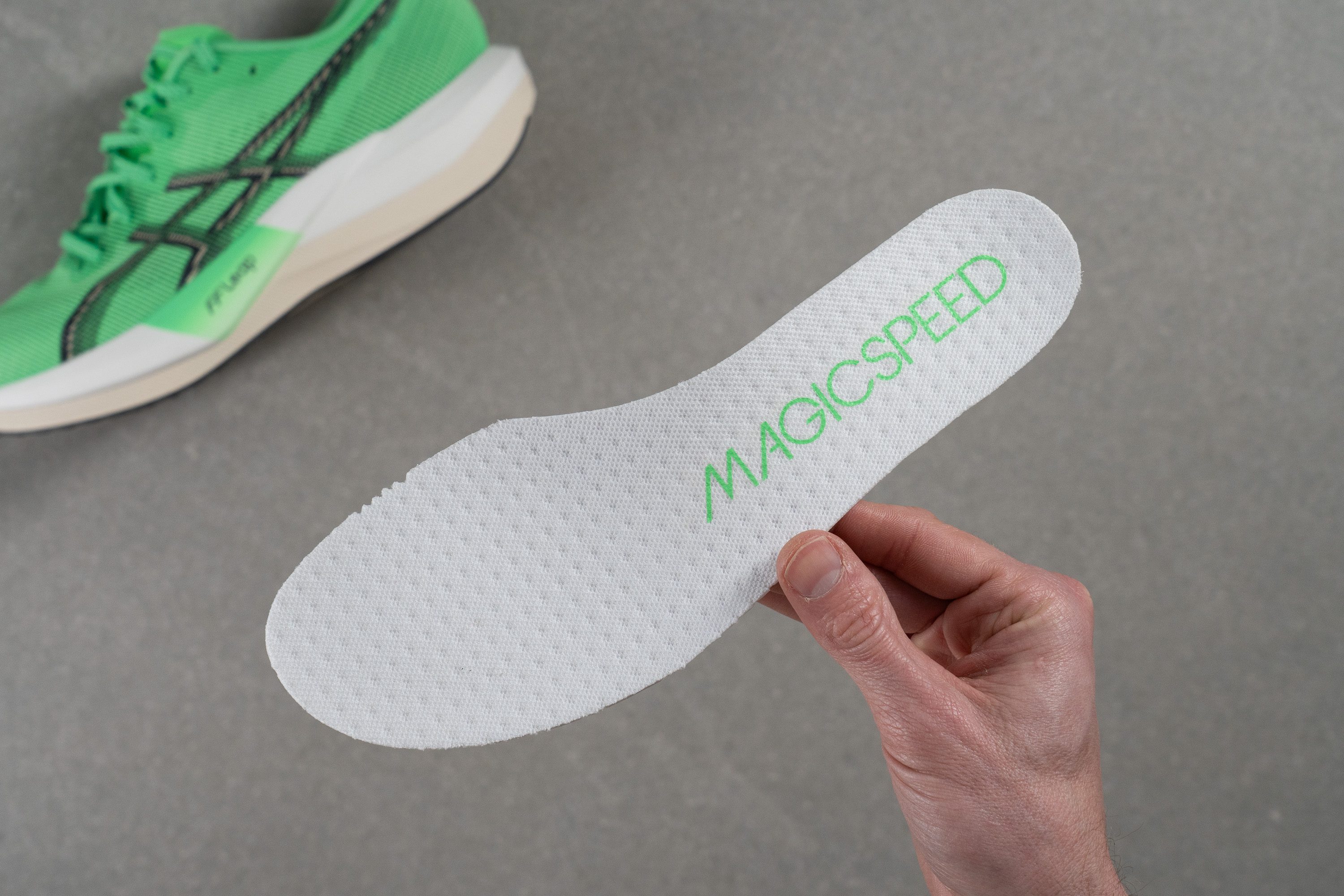 ASICS Magic Speed 5 Removable insole