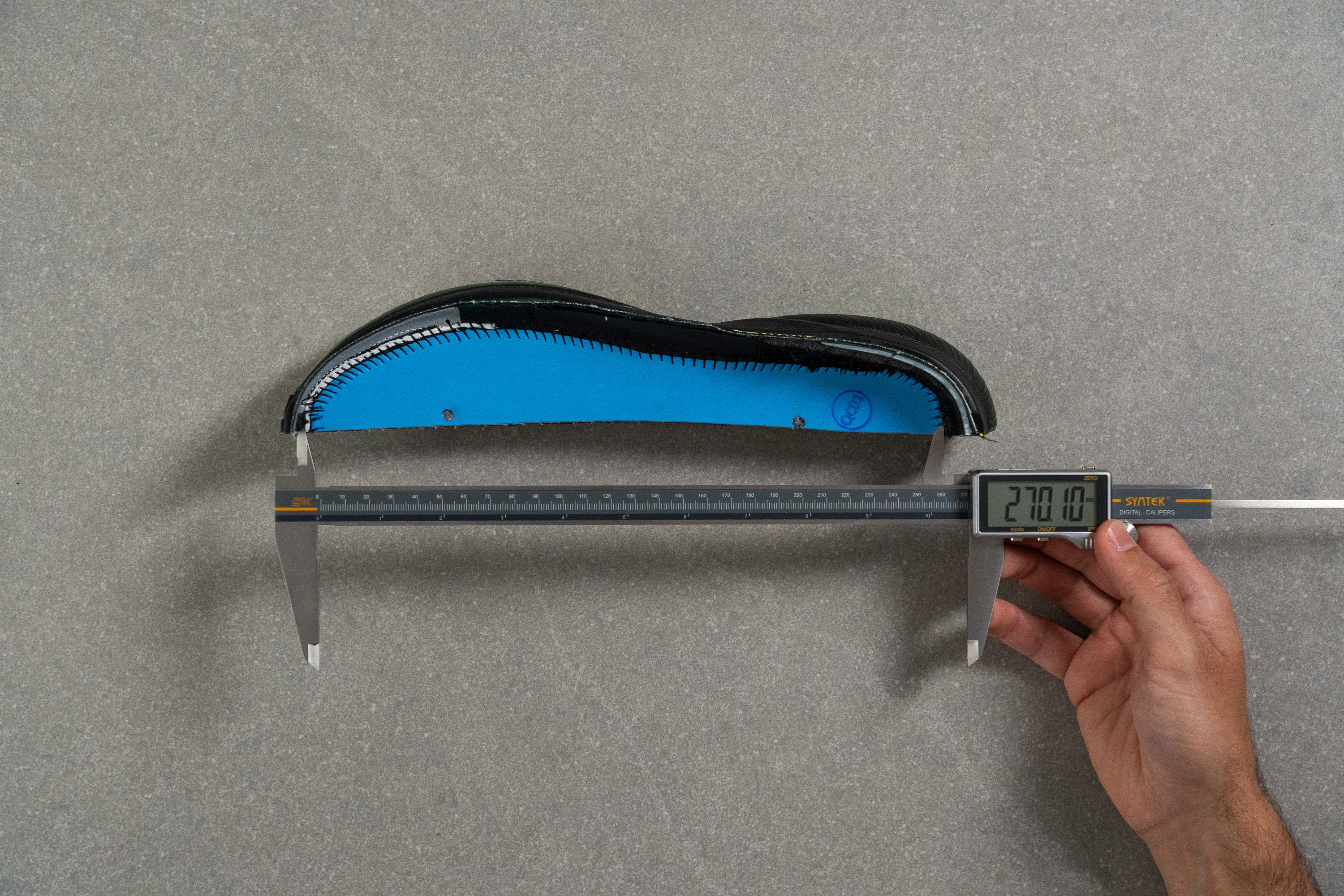 Brooks Cascadia 20 Internal length