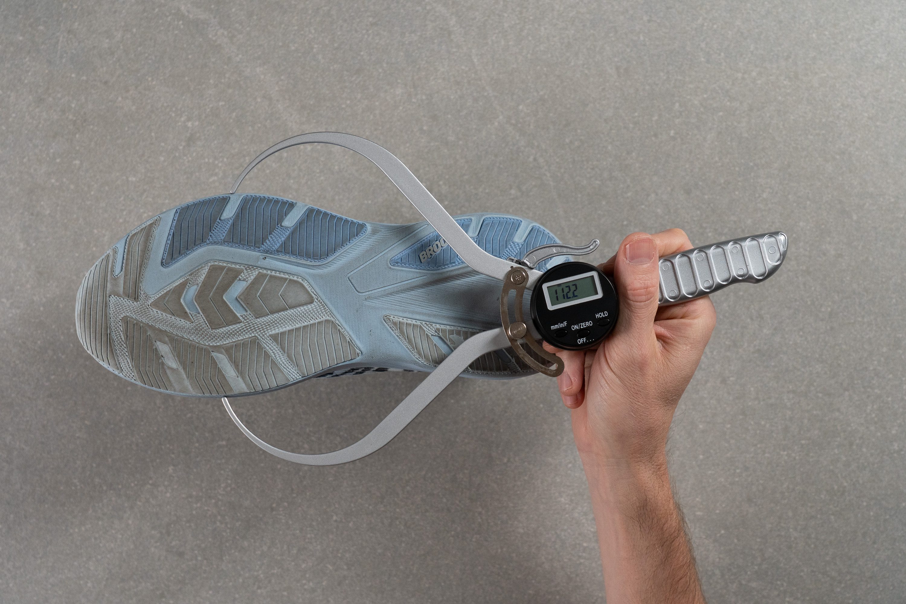 Brooks Ghost Amp Midsole width - forefoot